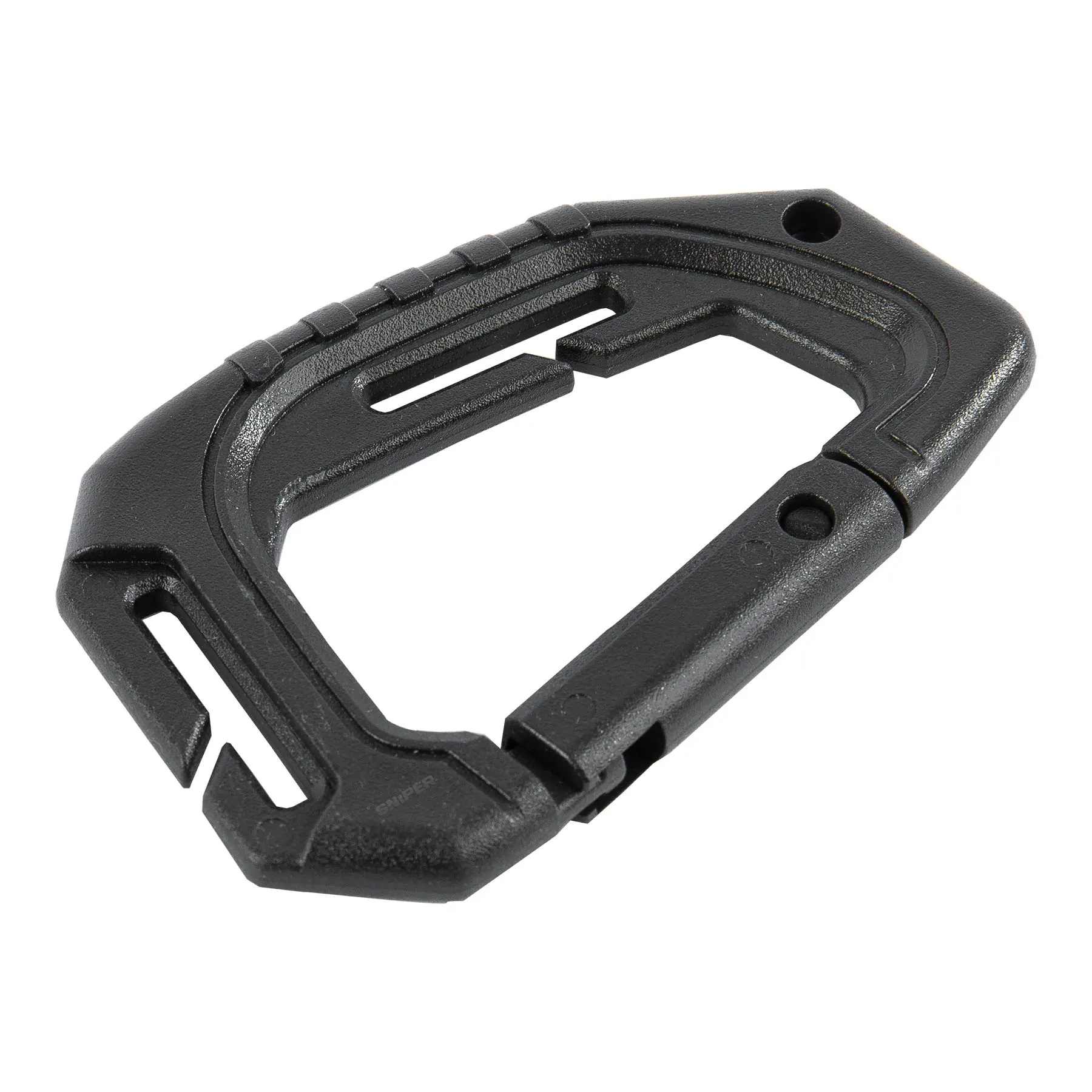 Tactical Karabinerhaken, Black Tactical Karabinerhaken, Black