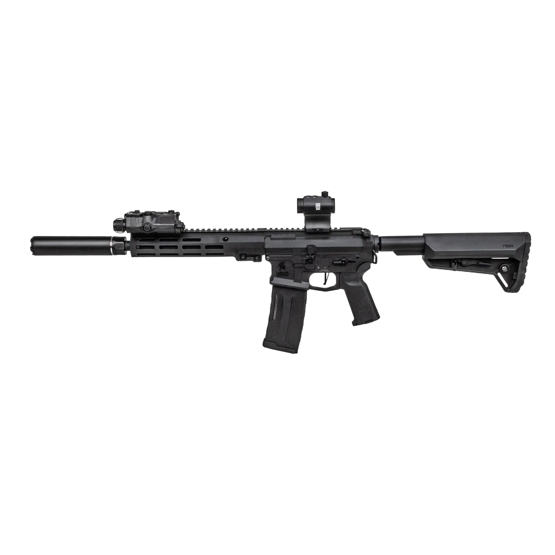 Prep my Airsoft #1 - Lancer LT-44 8" Gen3 w/ Nebula ETU, Black