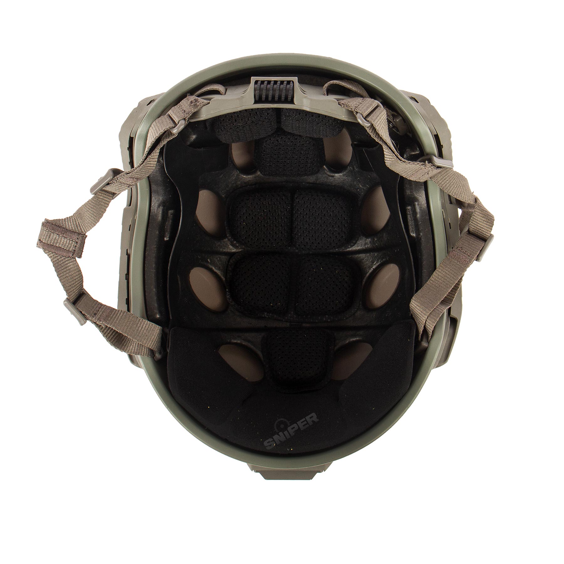 SF Super High Cut Helmet, Foliage Green M/L