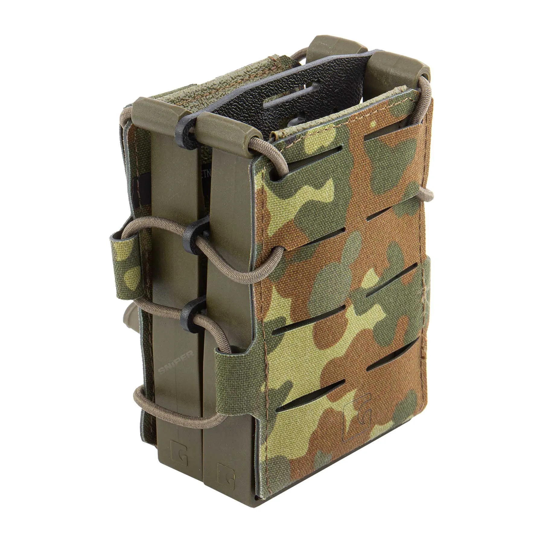 Double Speedpouch LC für AK, Flecktarn