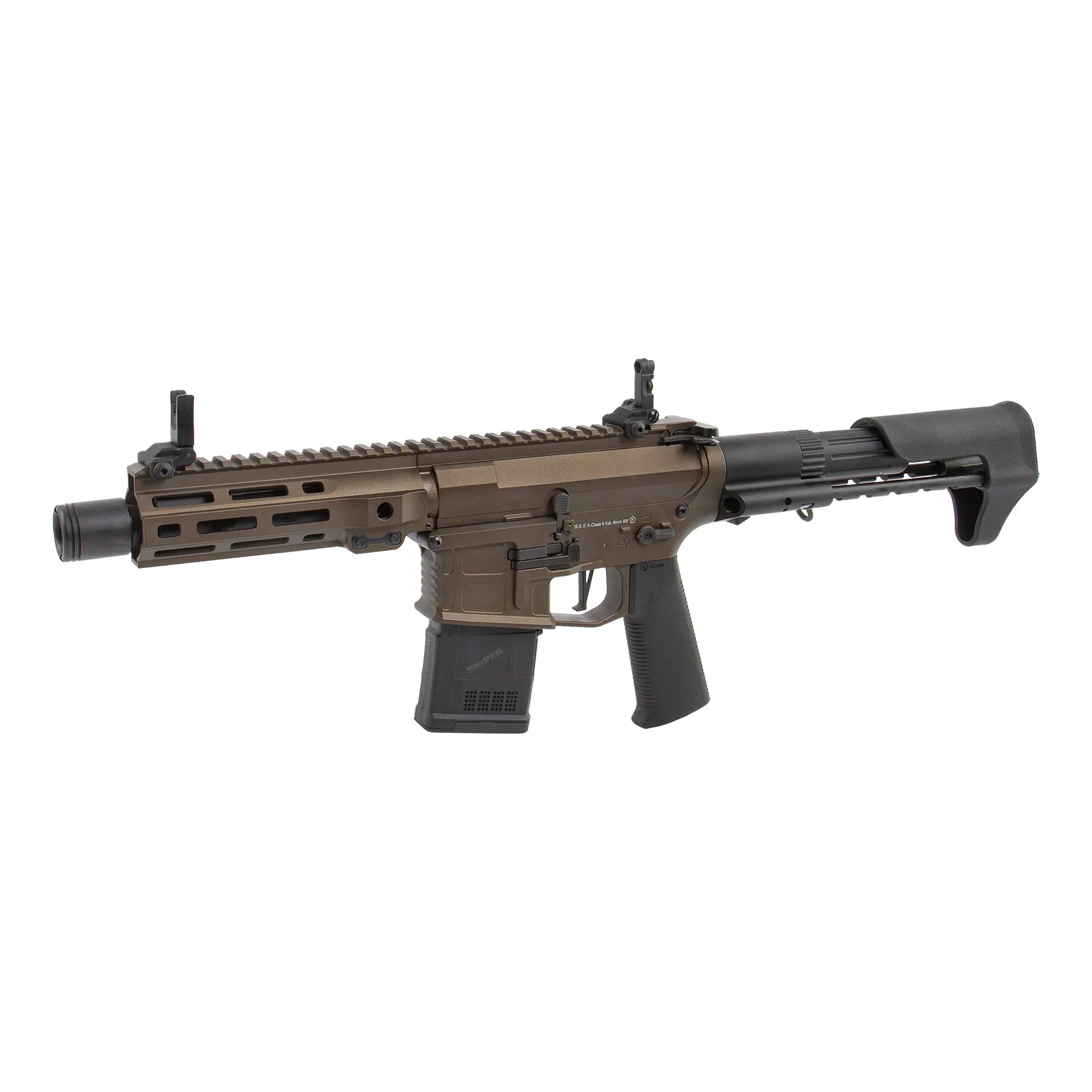Ares M4 X CLASS Model 6 (S)AEG, Bronze