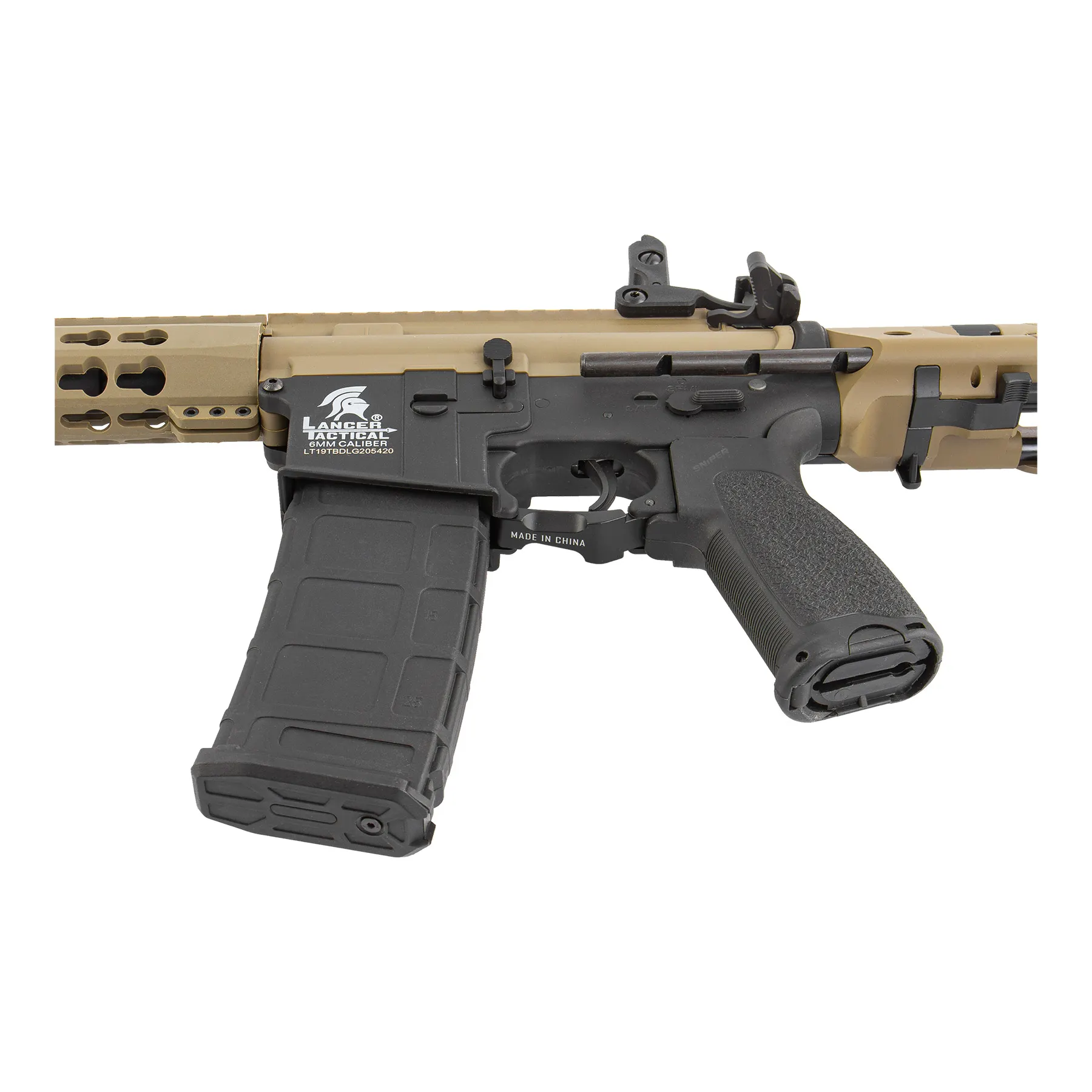 M4 Gen.2 w/ Silencer ETU+MOSFET (S)AEG, Half Tan