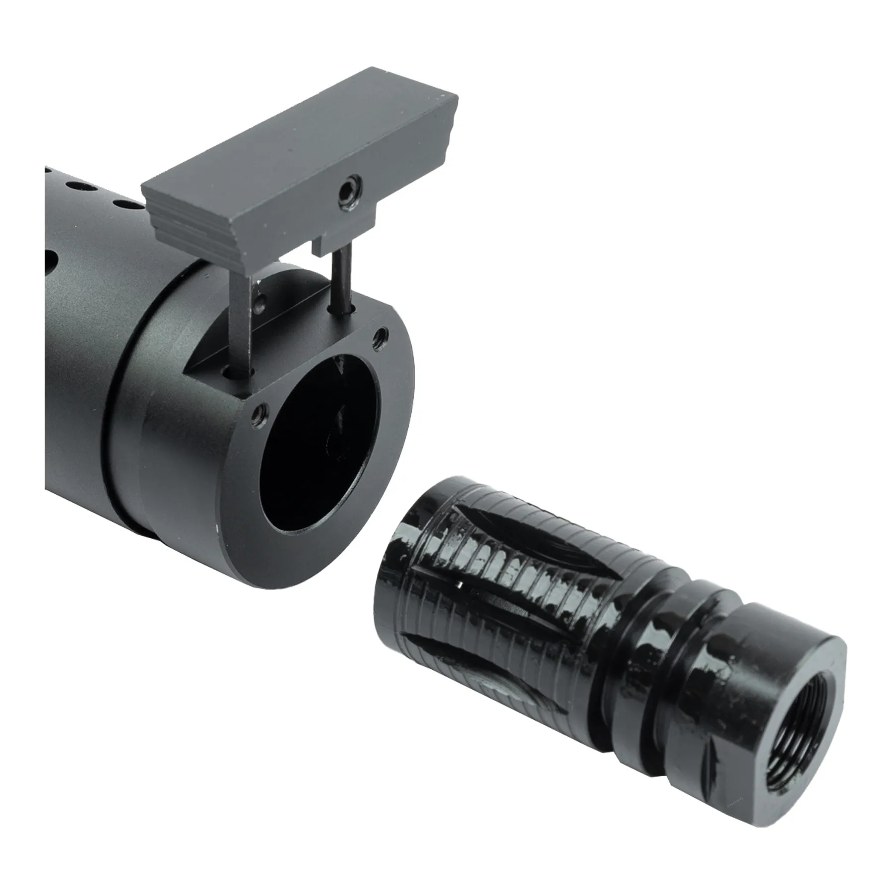 KAC QD Silencer, 175mm 14mm CCW, Black