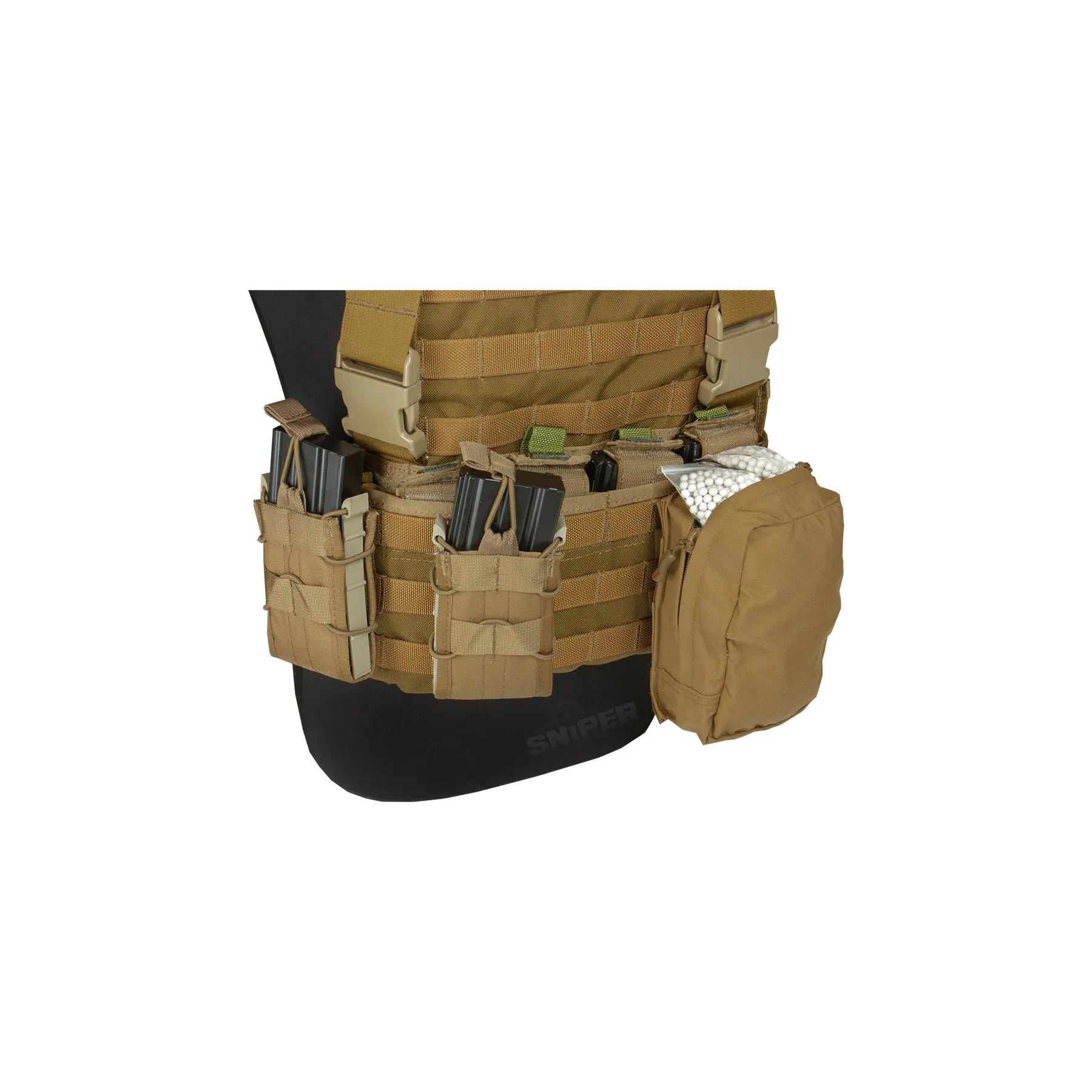 WSH Chest Rig, Coyote Brown