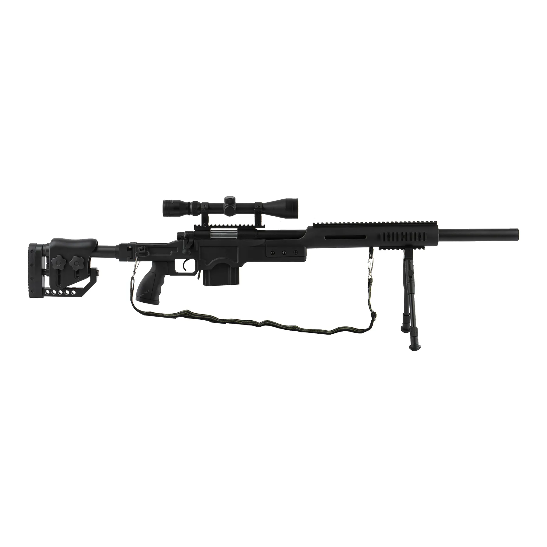 MB4410 Sniper Rifle Full Set, Black MB4410 Sniper Rifle Full Set, Black