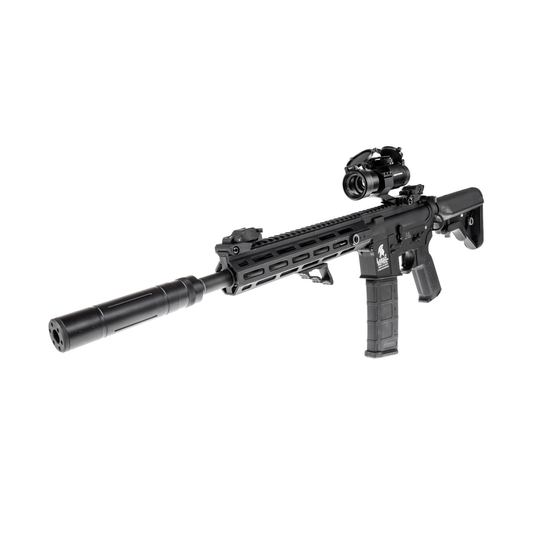 Prep My Airsoft - Lancer Hellion M-Lock 10" Gen 3 w/ Nebula ETU (S)AEG, Black