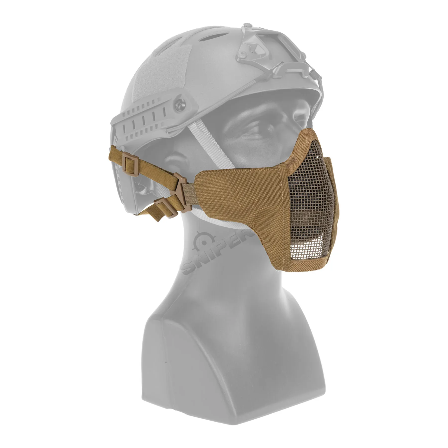 Reapo Mesh Face Mask, Tan