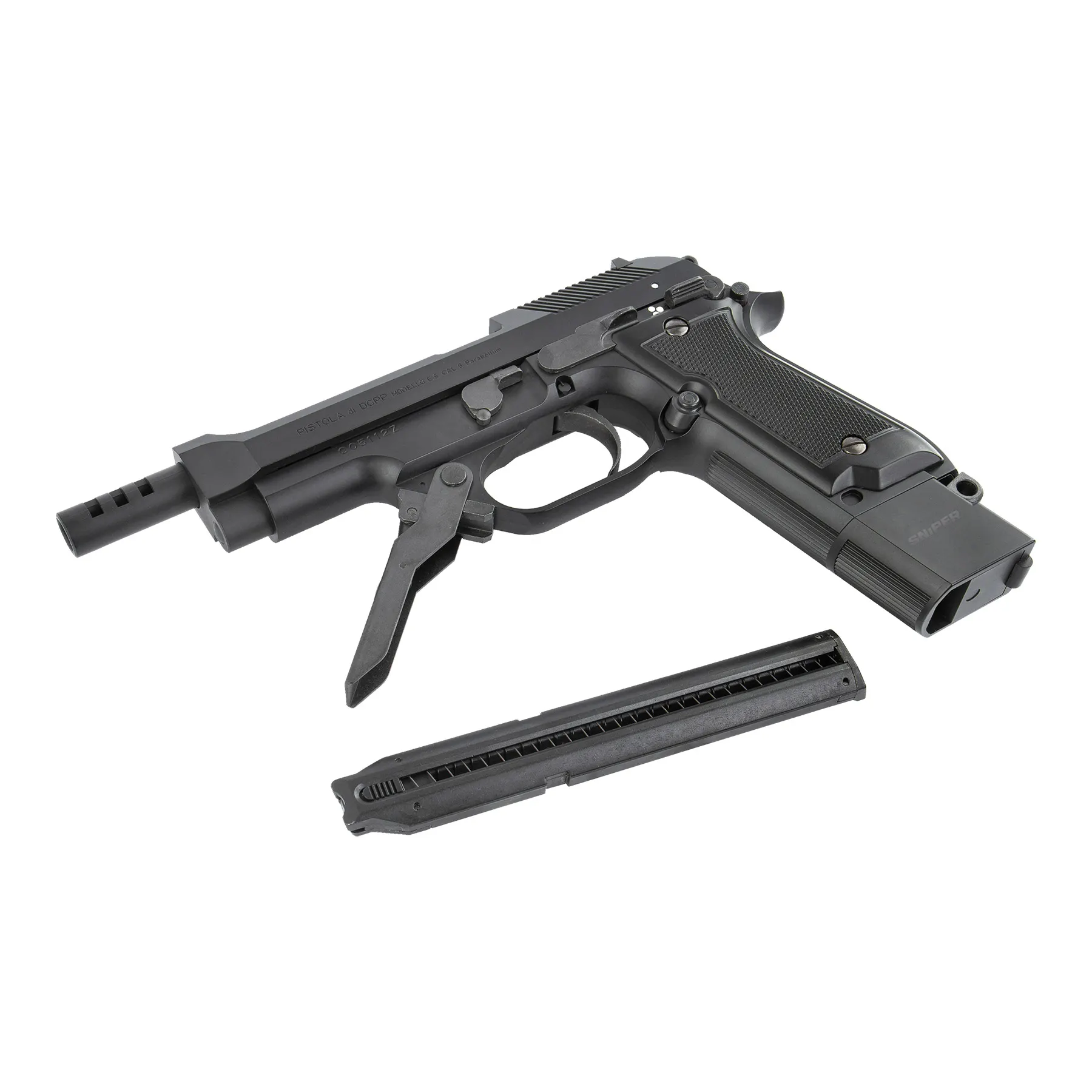 M93R AEP, < 0,5Joule, black
