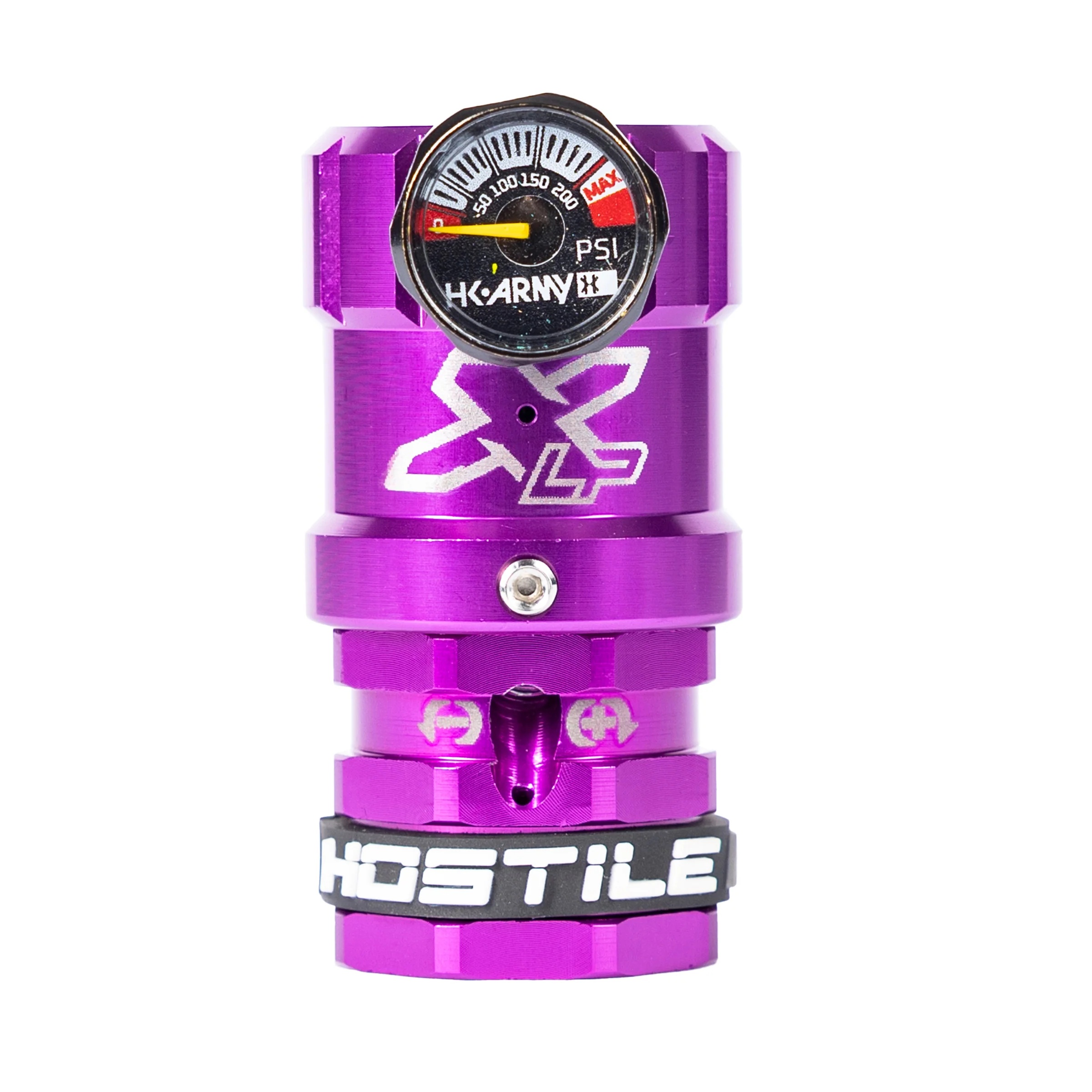 Hostile LXP Regulator Side Port, Purple