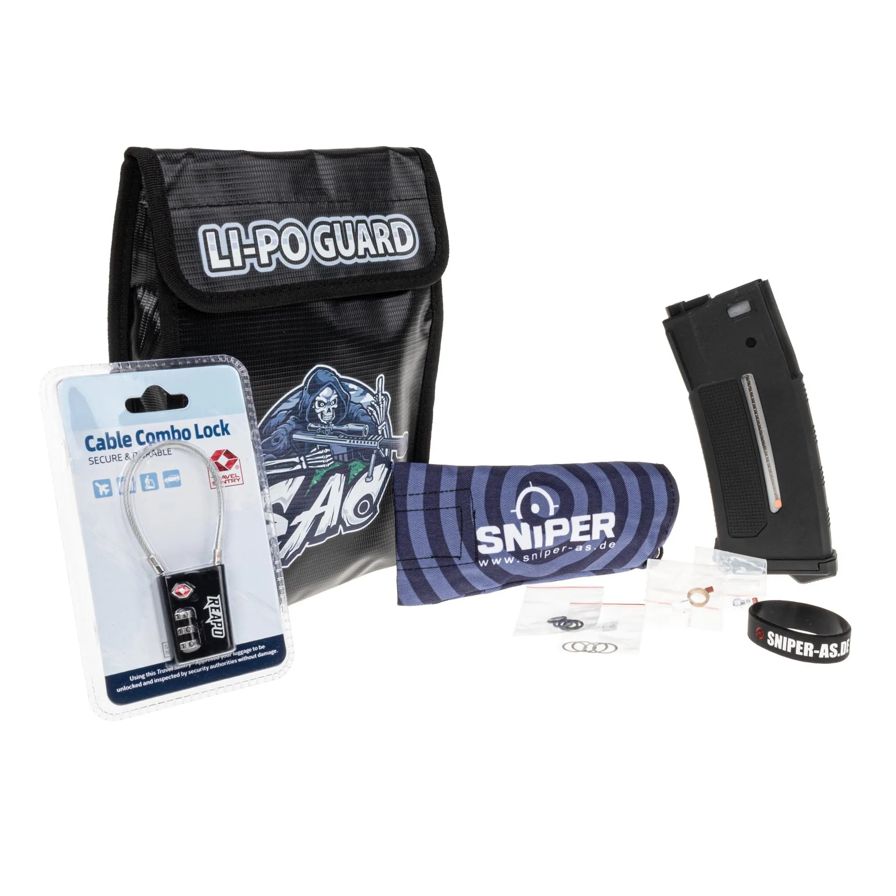 SAC x Fusion F2 Strike Industries Gridlock 11", Black/Gold