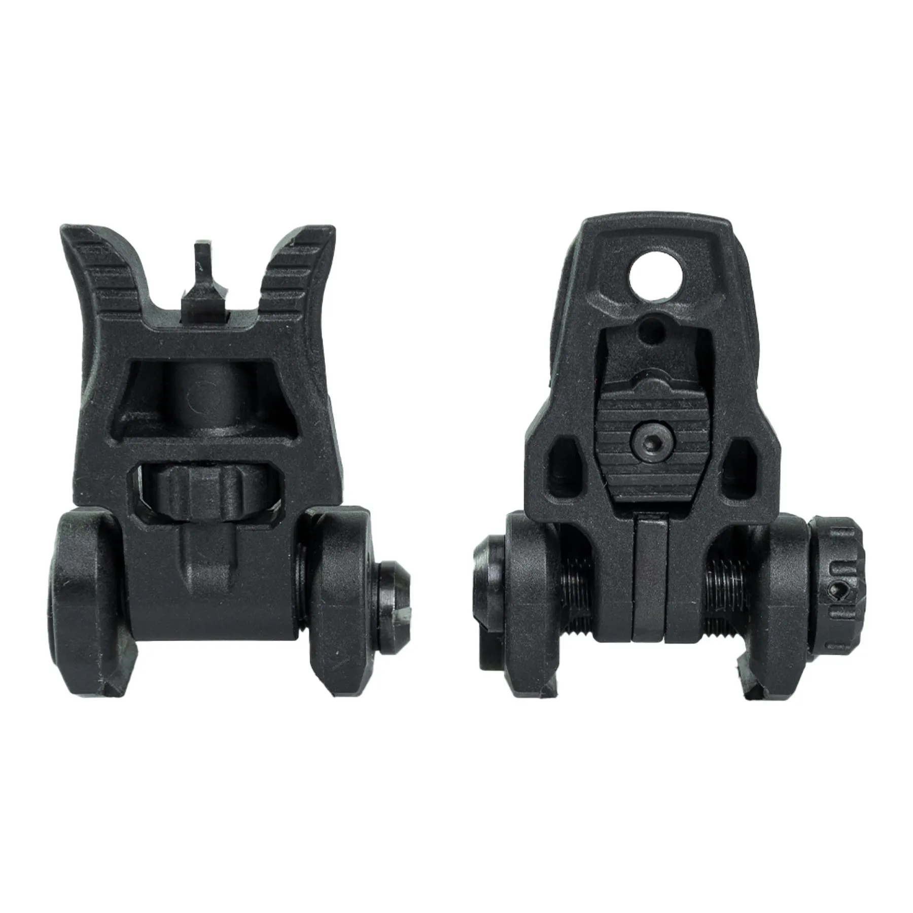 PTS Flip-Up Front and Rear Sights, Black PTS Flip-Up Front and Rear Sights, Black