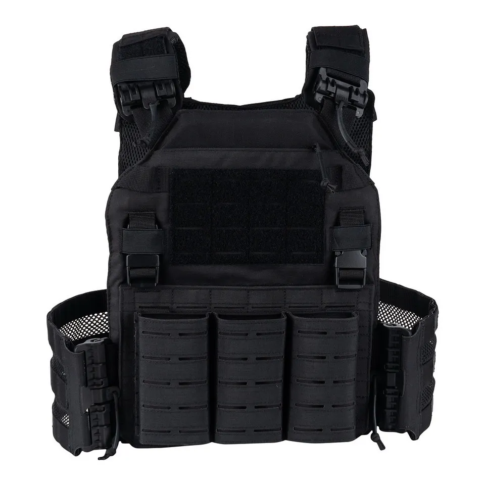 Reapo QR Plate Carrier Lasercut, Black
