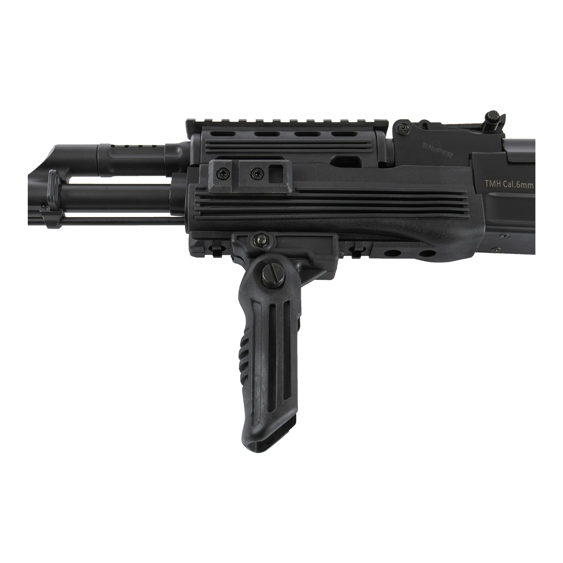 AK47 Tactical FS, < 0,5 Joule, Black