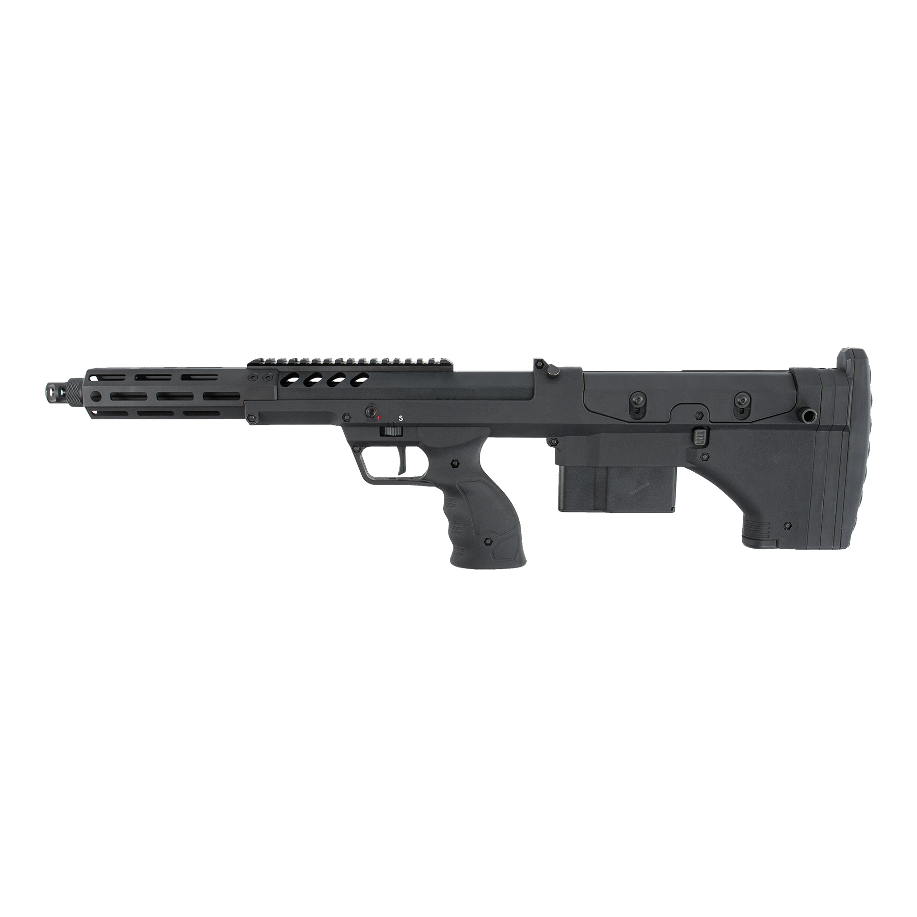 Silverback SRS A2/M2 16" pull-bolt Scharfschützengewehr, Black
