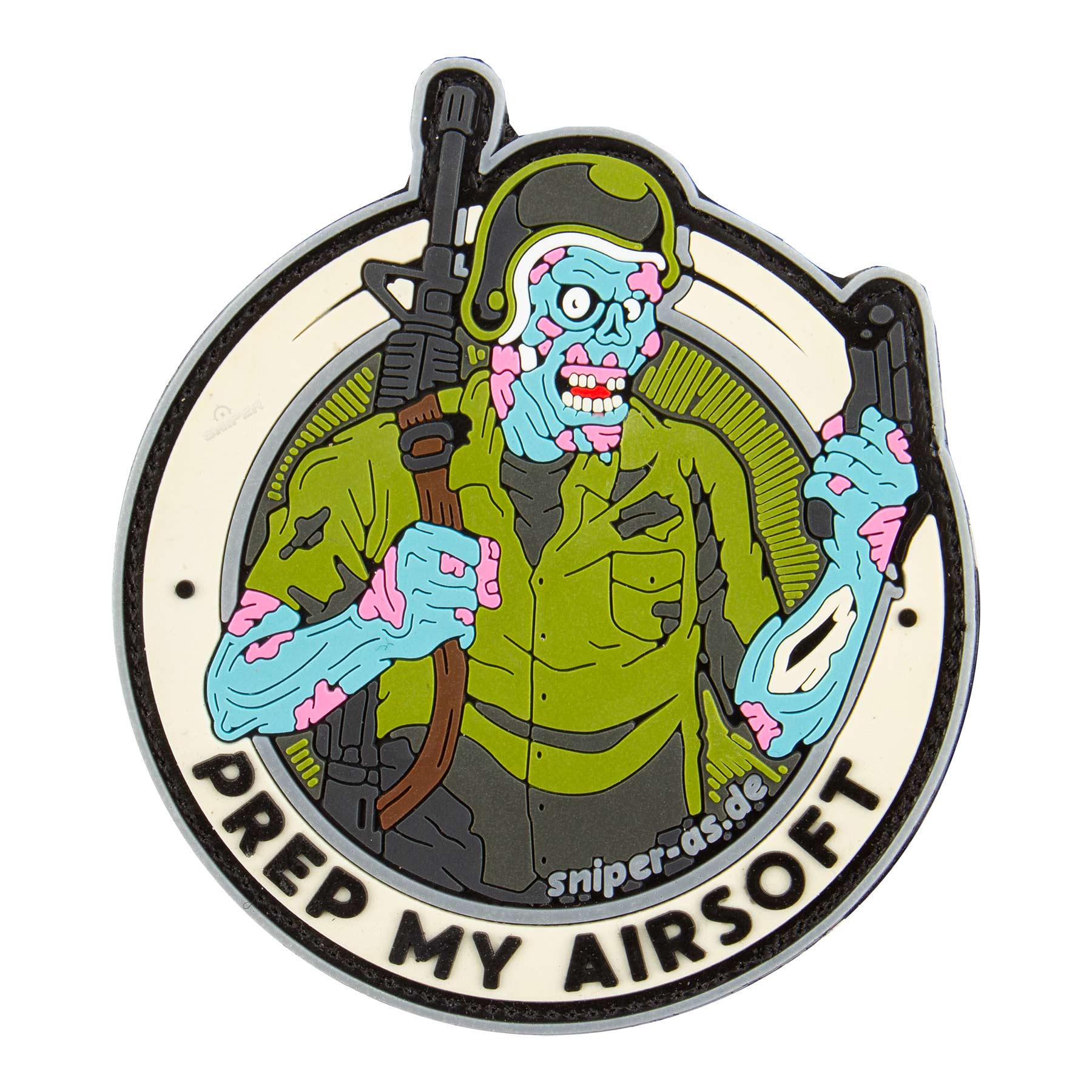 Prep my Airsoft 3D Rubber Patch