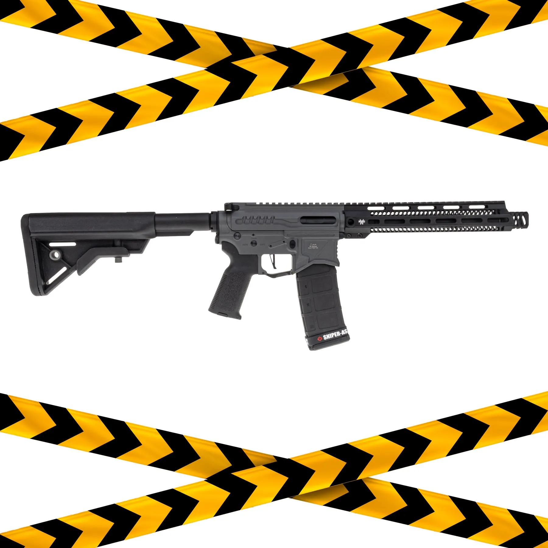 B-Ware Zion Arms M4 M-Lok 10" (S)AEG, Grey