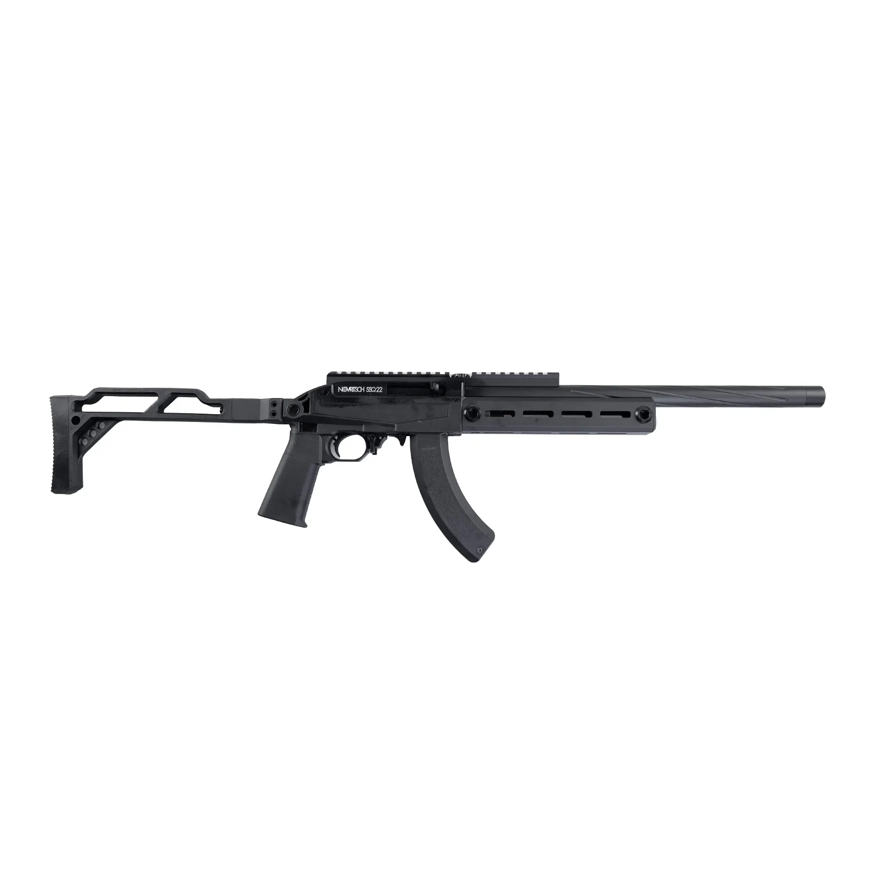 Novritsch SSQ22 Gas Blowback Rifle, Black