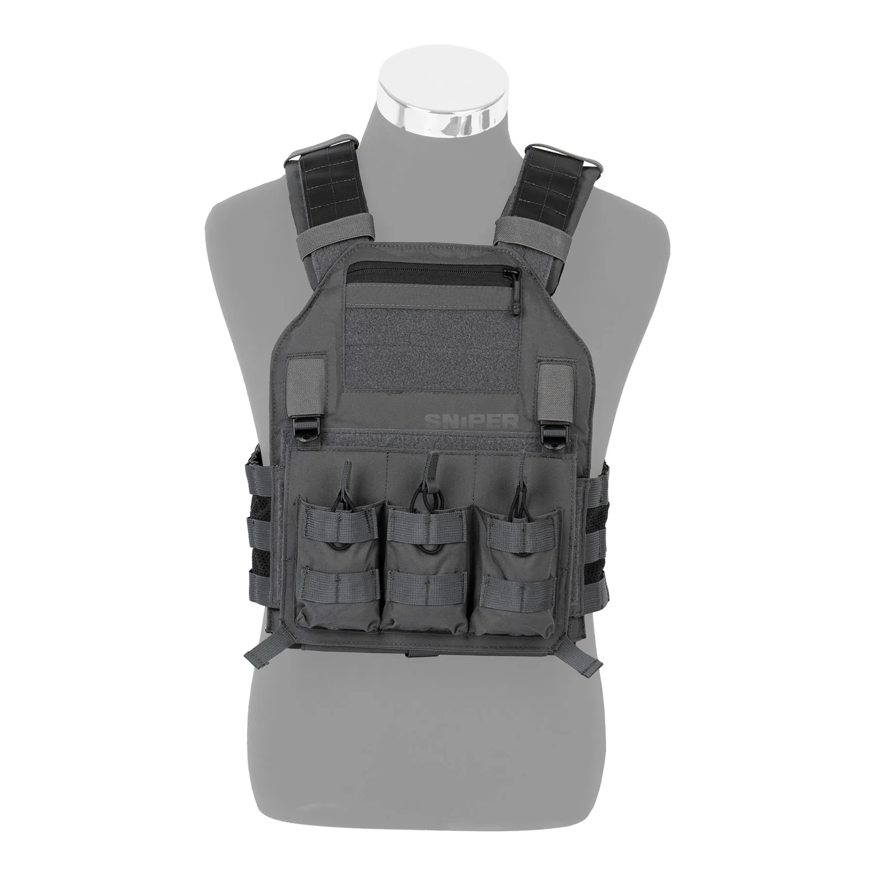 Plattenträger 420, Wolf Grey
