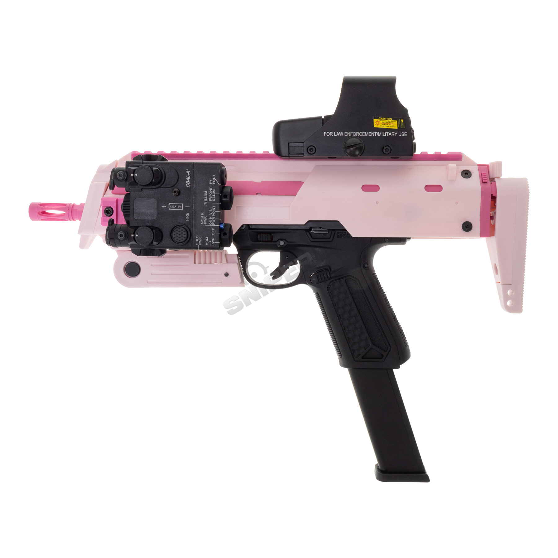 Prep my Airsoft - Action Army AAP 01 Assassin GBB Softair Pistole, Black/Pink