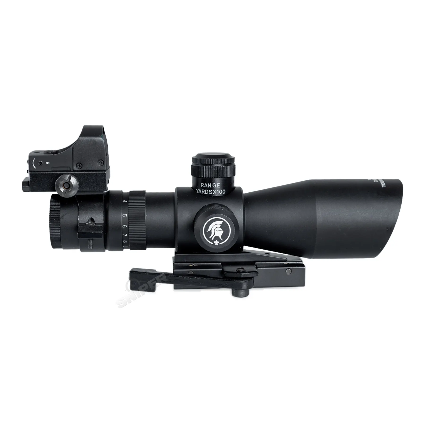 3-9x42 Short Dot w/ Red Dot Visier, Black 3-9x42 Short Dot w/ Red Dot Visier, Black
