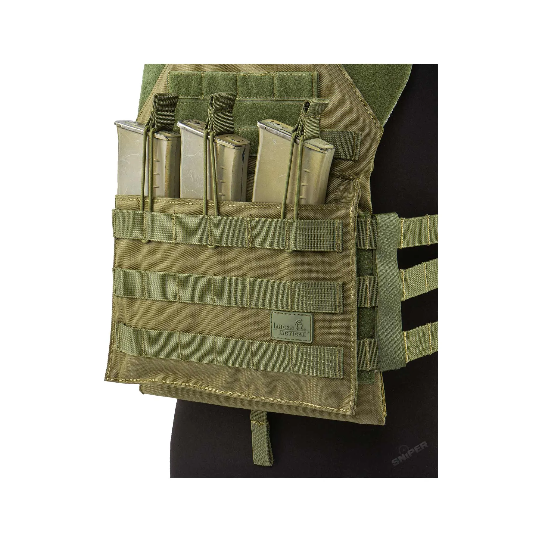 Lancer JPC Plattenträger w/ Retention, OD