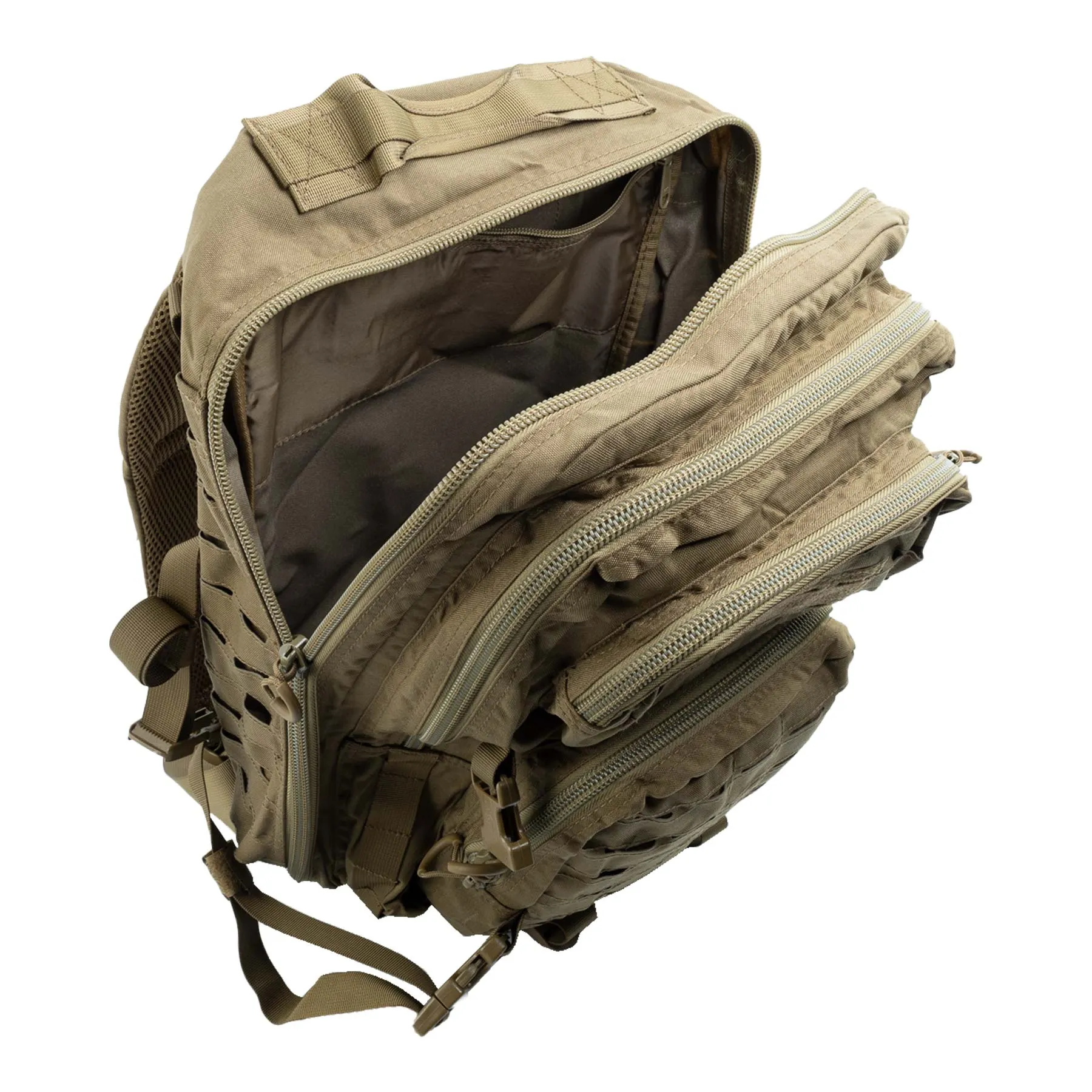 Lasercut 3-Day Assault Rucksack, Coyote
