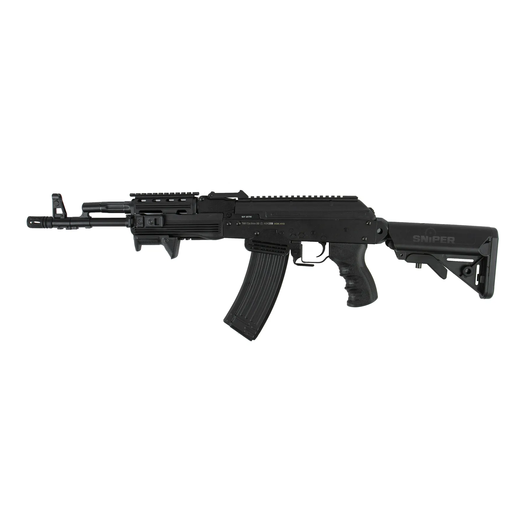 AK74 Tactical PMC Blowback (S)AEG, Black
