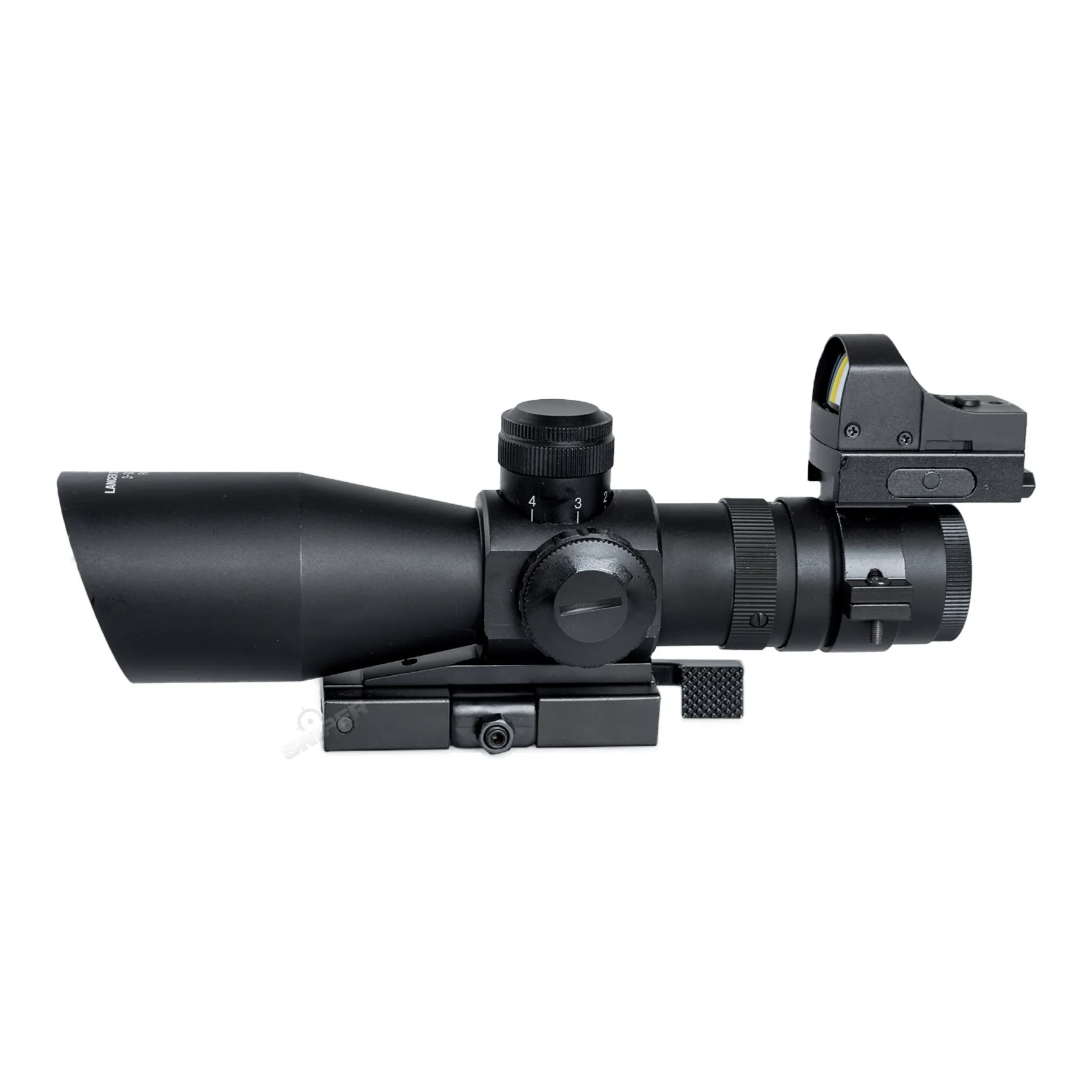 3-9x42 Short Dot w/ Red Dot Visier, Black 3-9x42 Short Dot w/ Red Dot Visier, Black