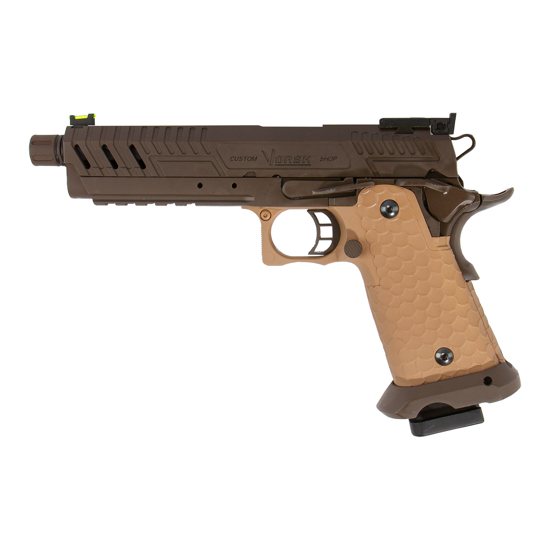 Vorsk Hi-Capa 5.1 Tan/Coyote GBB Softair Pistole