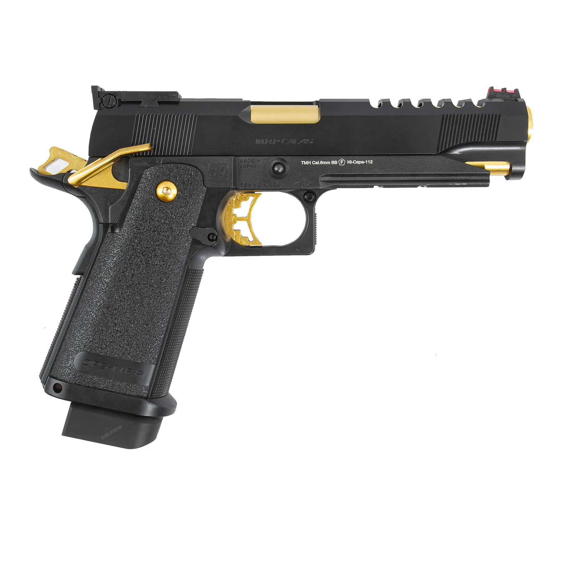Tokyo Marui Hi-Capa 5.1 Gold Match GBB Softair Pistole