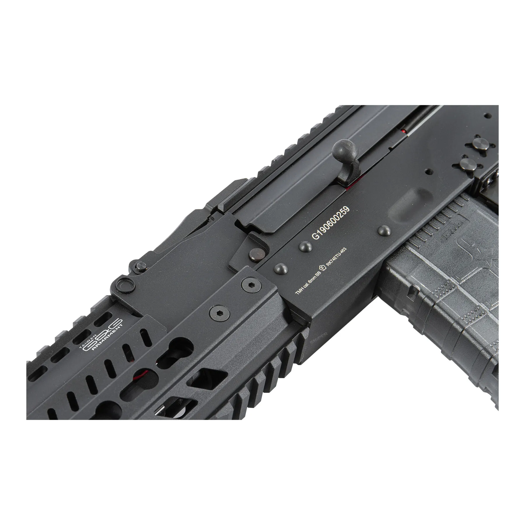 RK74 Tactical E.T.U. (S)AEG, Black