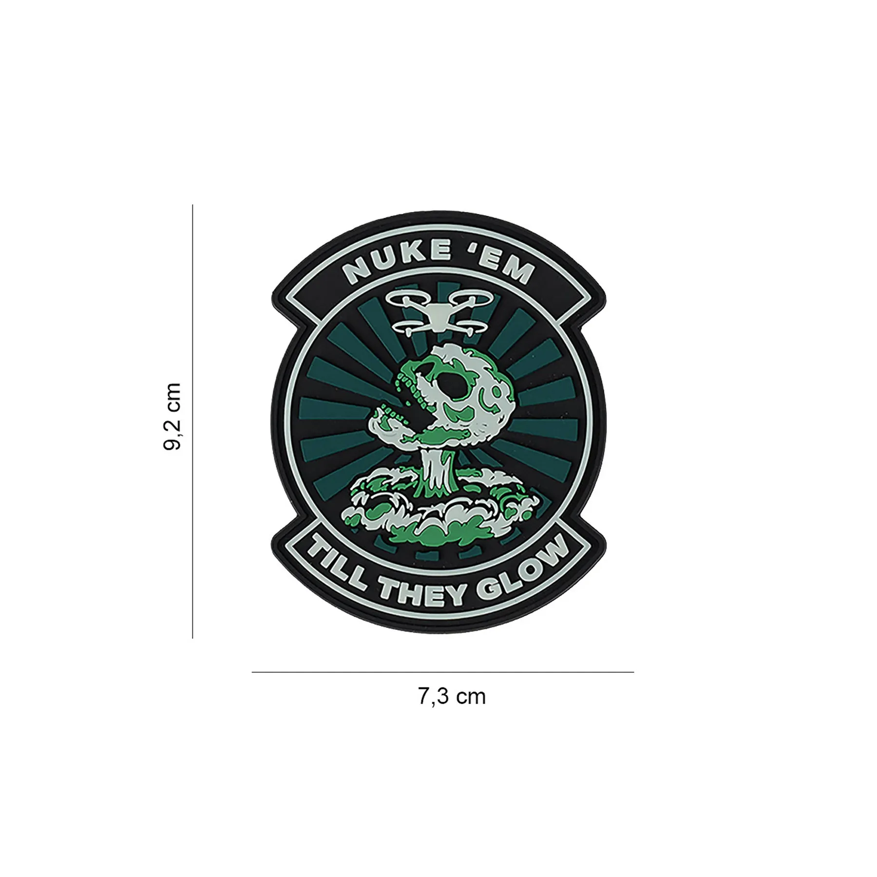 3D PVC Patch Nuke 'em Till they glow