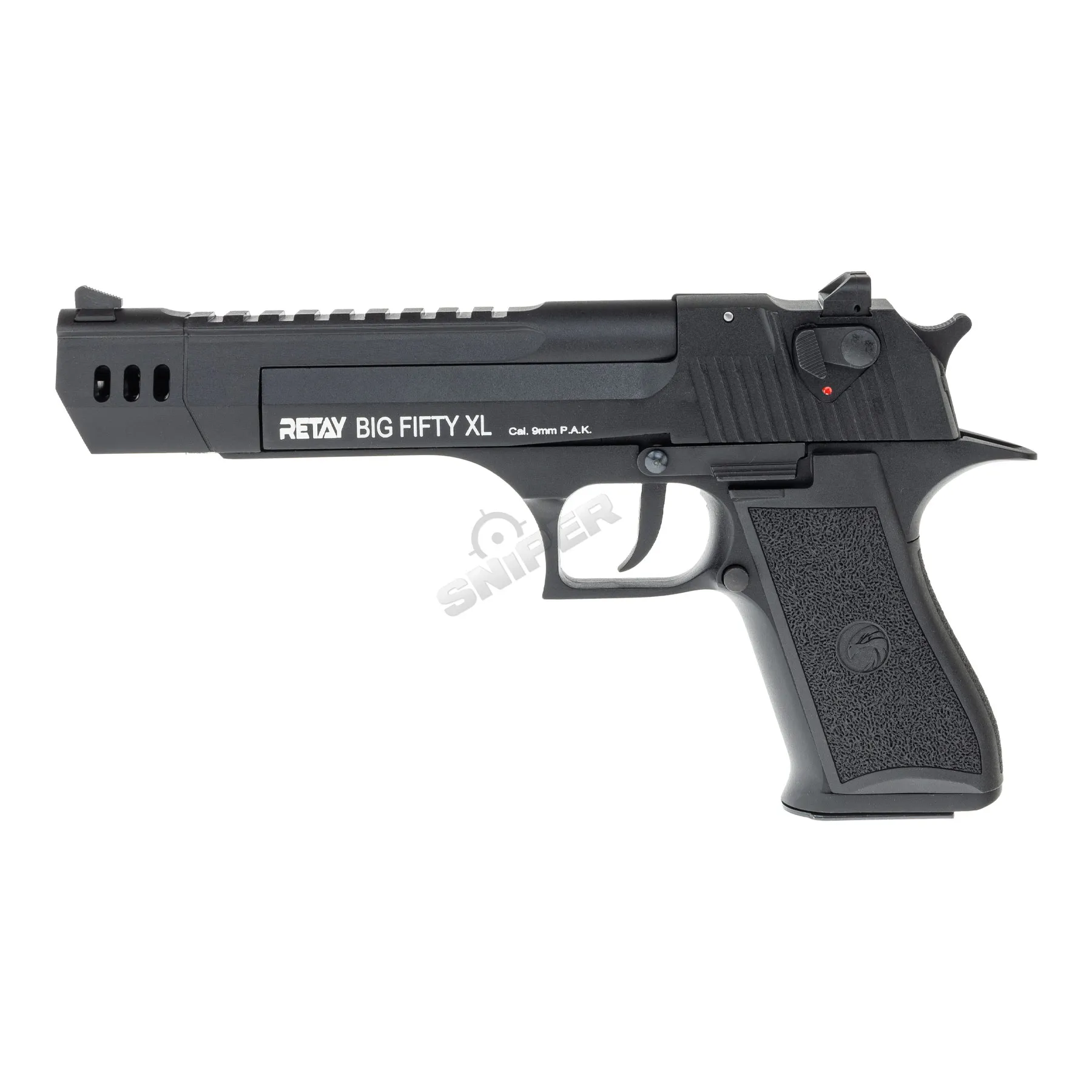 RETAY Big Fifty 9mm P.A.K. Schreckschusspistole, Black RETAY Big Fifty 9mm P.A.K. Schreckschusspistole, Black