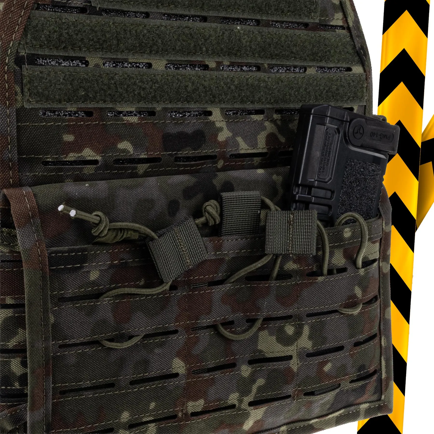 B-Ware Reaper Plattenträger, Flecktarn