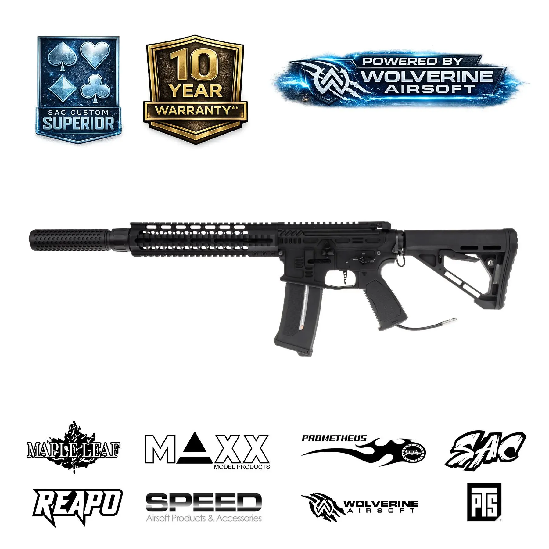 SAC AR SOLID - "Phantom Assault", HPA 