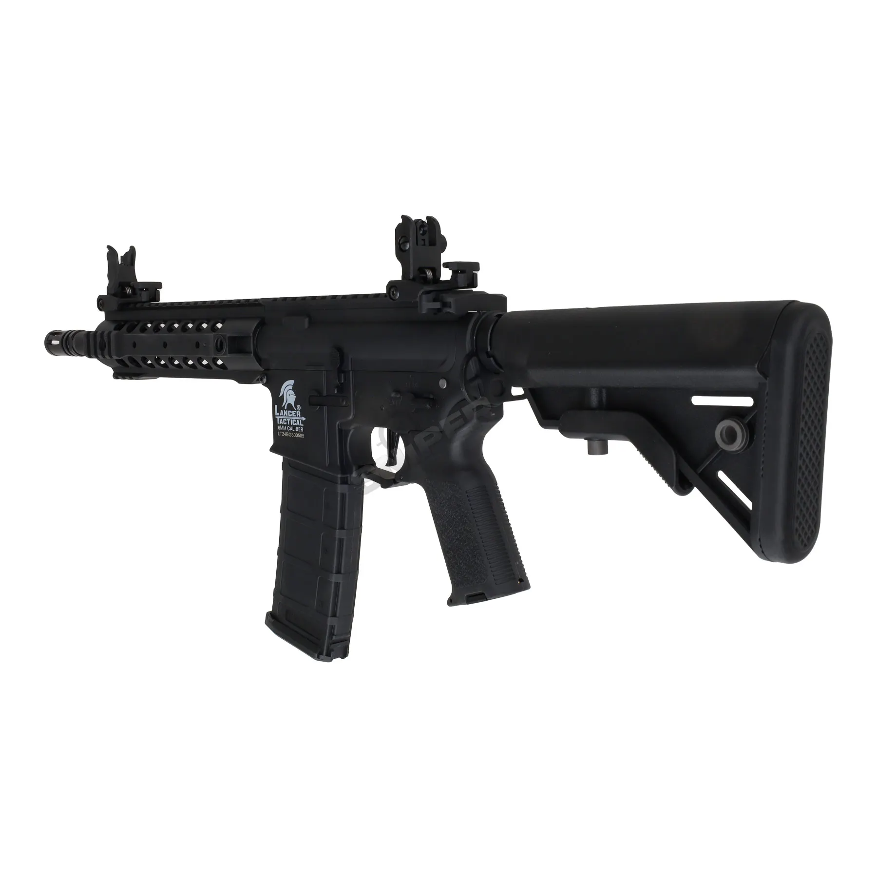 Lancer LT-24 Frontier Gen 3 w/ Nebula ETU (S)AEG, Black Lancer LT-24 Frontier Gen 3 w/ Nebula ETU (S)AEG, Black