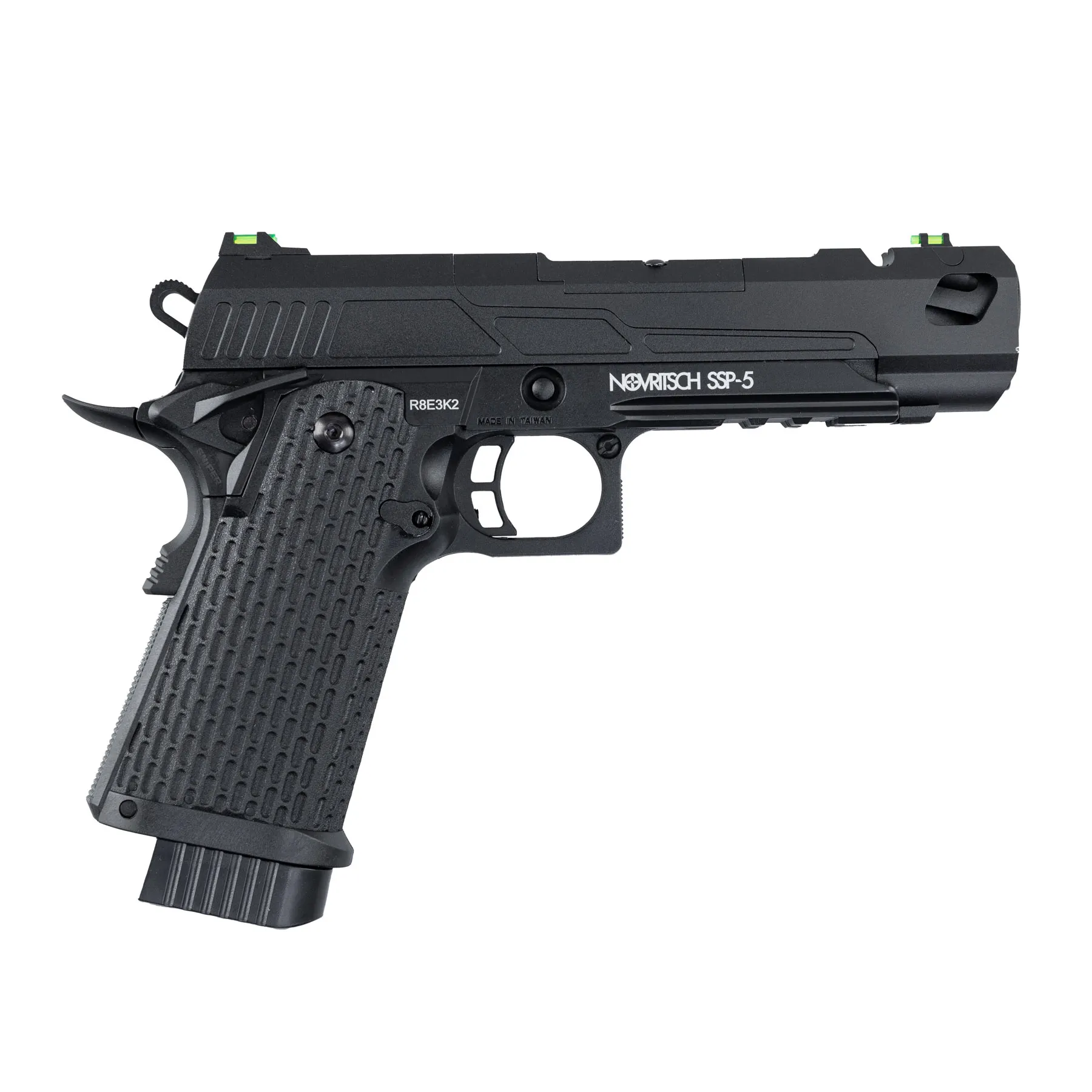 Novritsch SSP5 Gas Blowback Pistol 5.1", Black
