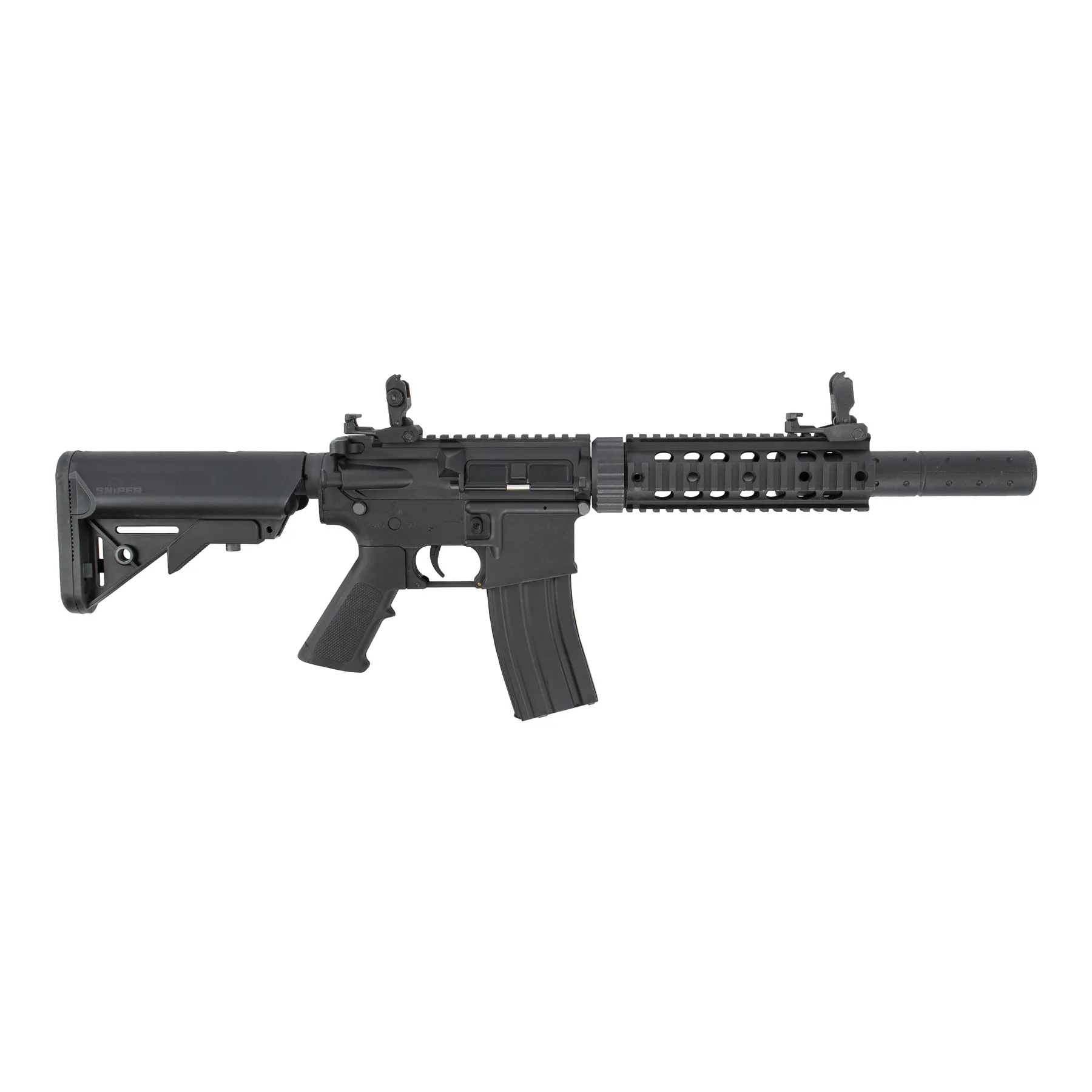 Prep my Airsoft - M4 SD ETU+Mosfet (S)AEG, Black