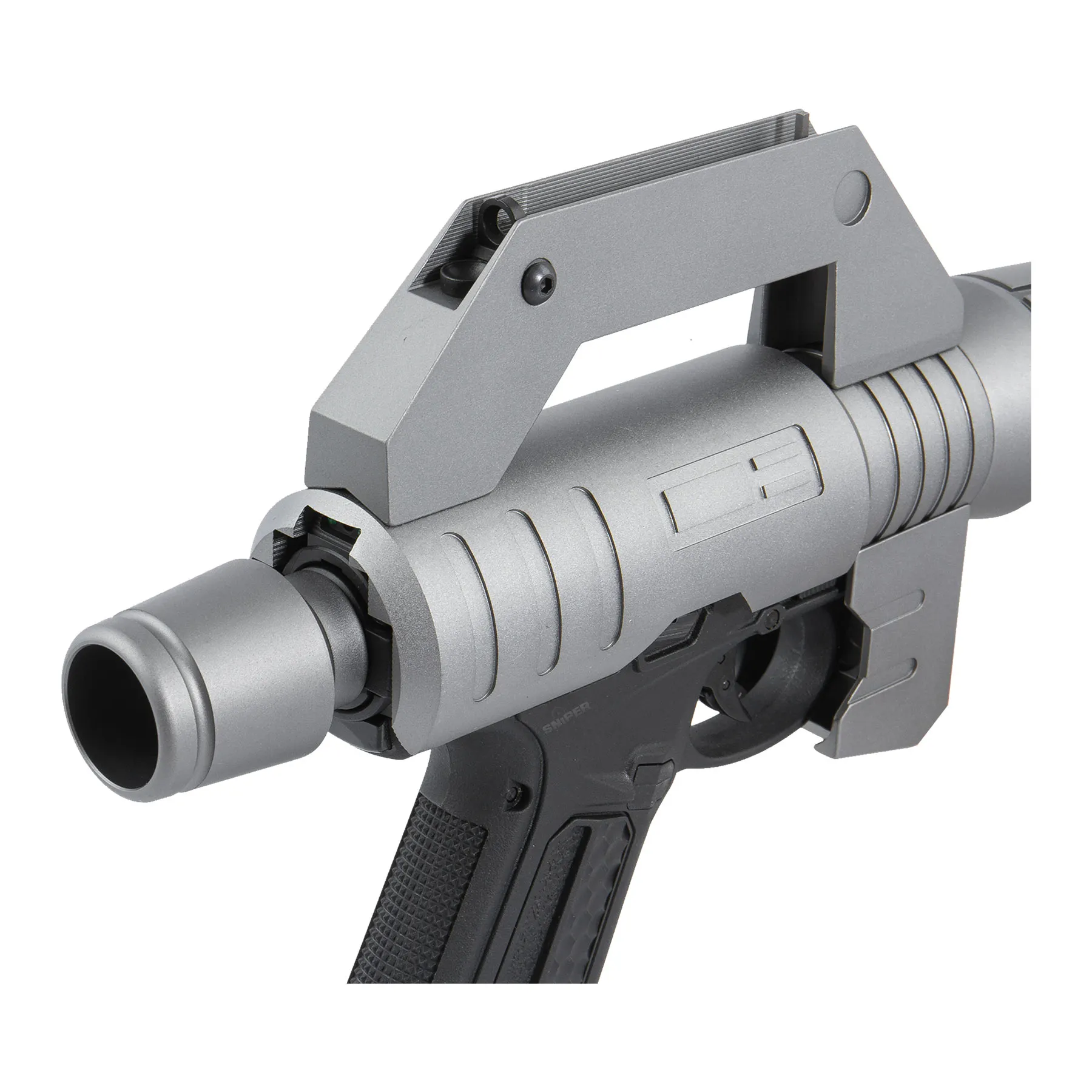 Prep My Airsoft - C&C Tac Beam Kit AAP-01 GBB C&C Tac RGM-79 Style Beam Kit AAP-01 GBB, Silver