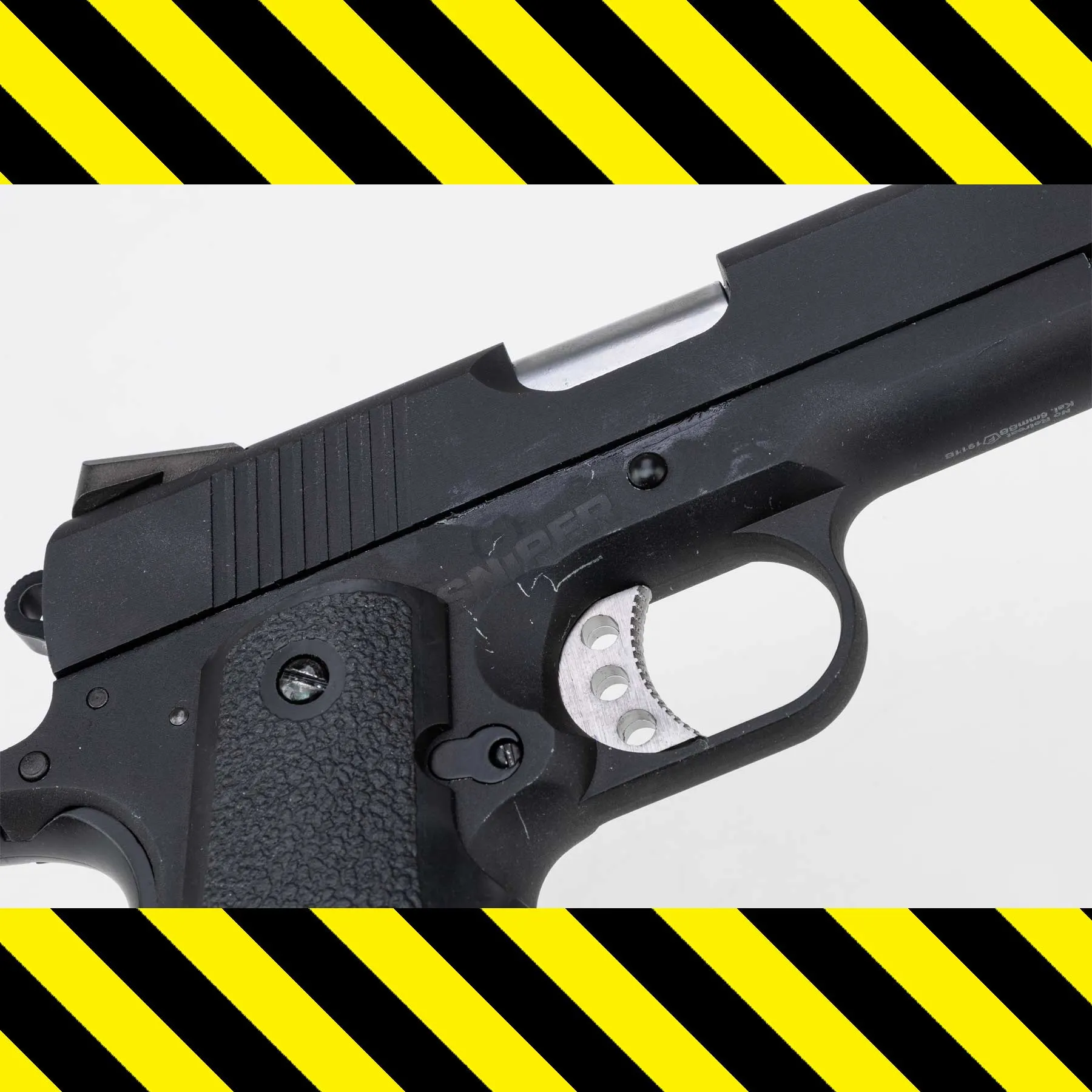 B-Ware NE1002 Baby 1911 black, GBB B-Ware NE1002 Baby 1911 black, GBB