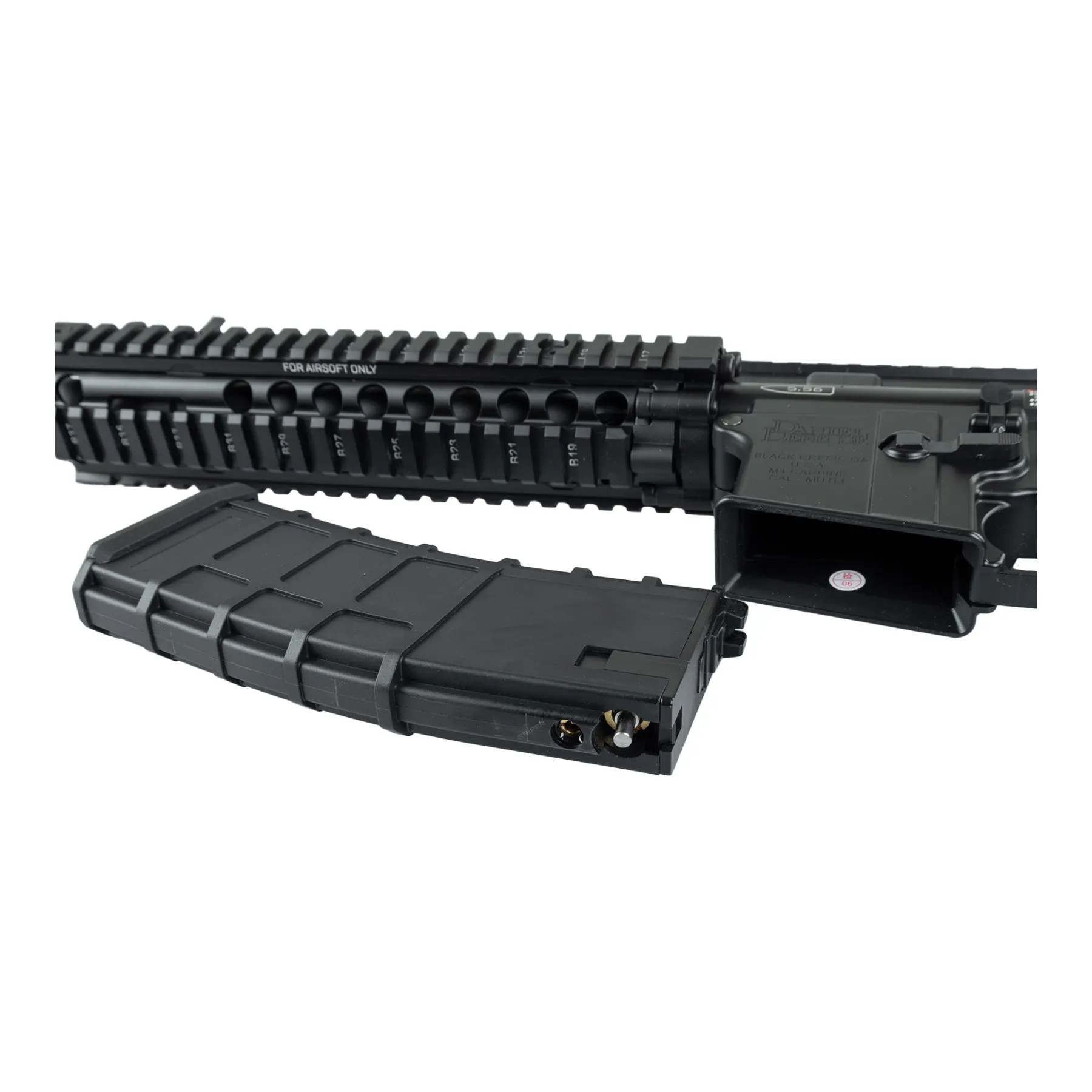 Golden Eagle Daniel Defense MK18 GBB. Black
