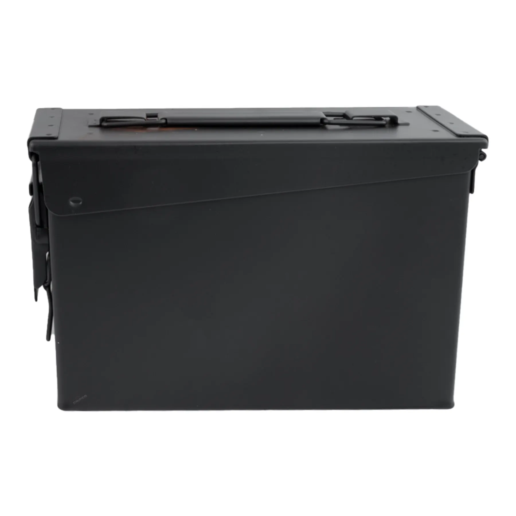 Metall Munitionskiste, 25,5x9x16,8 cm, Black