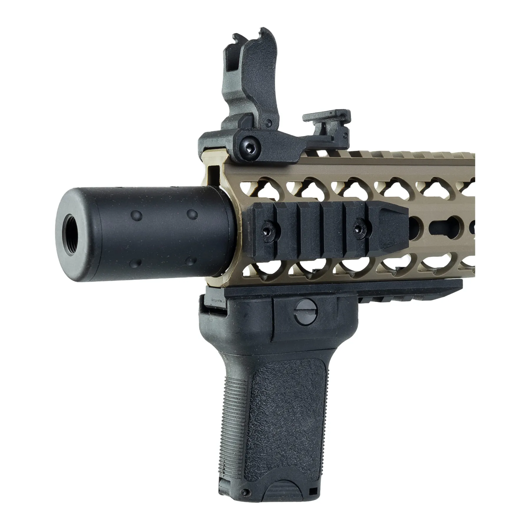 M4 Gen.2 w/ Silencer ETU+MOSFET (S)AEG, Half Tan