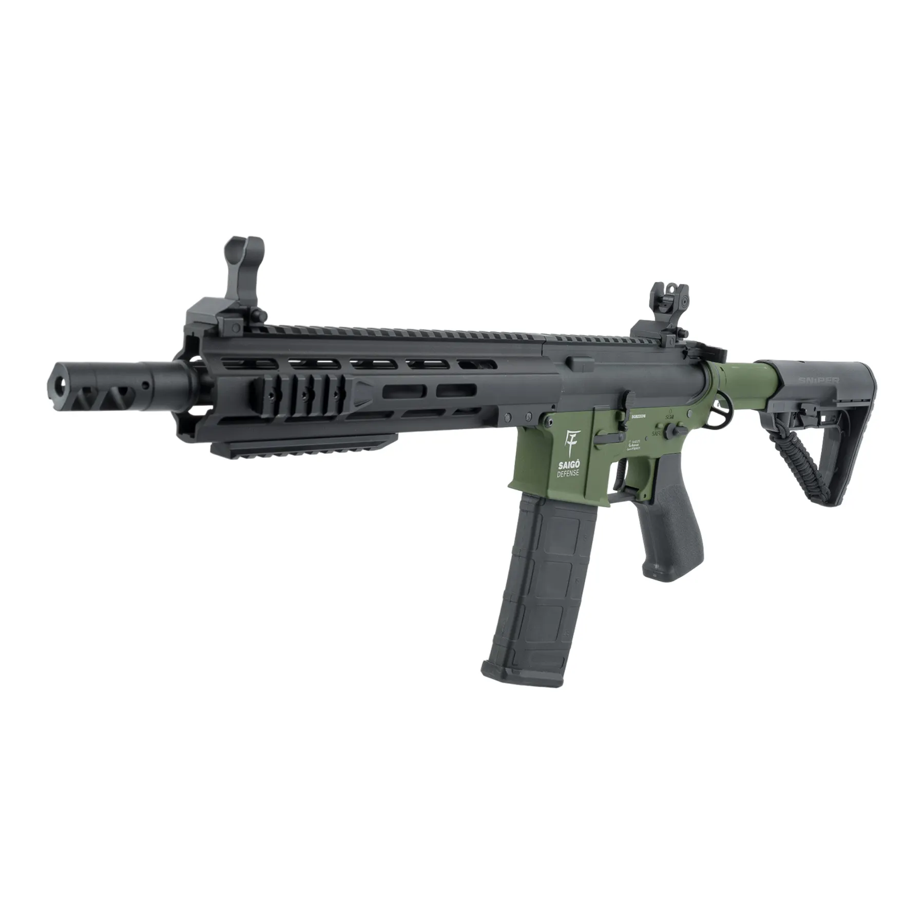 Saigo Defense Bushido Yu ETU M4 (S)AEG, OD