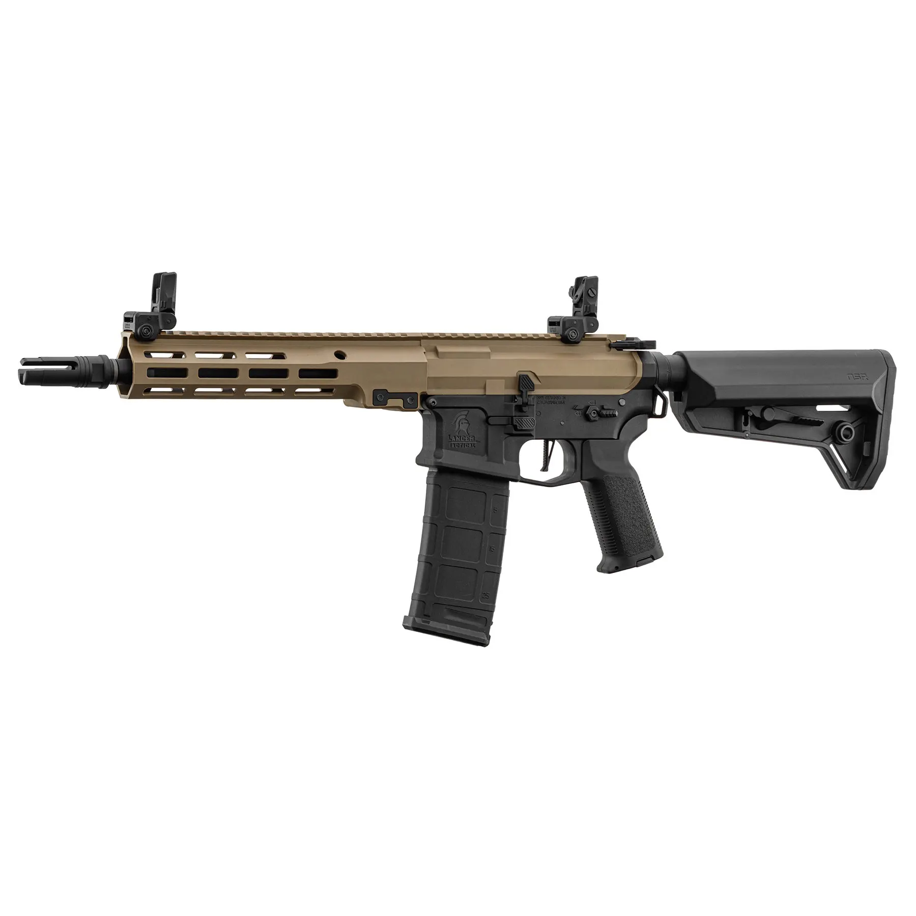 Lancer LT-44 Stalker 8" NSR w/ Nebula ETU (S)AEG, Bi-Tone