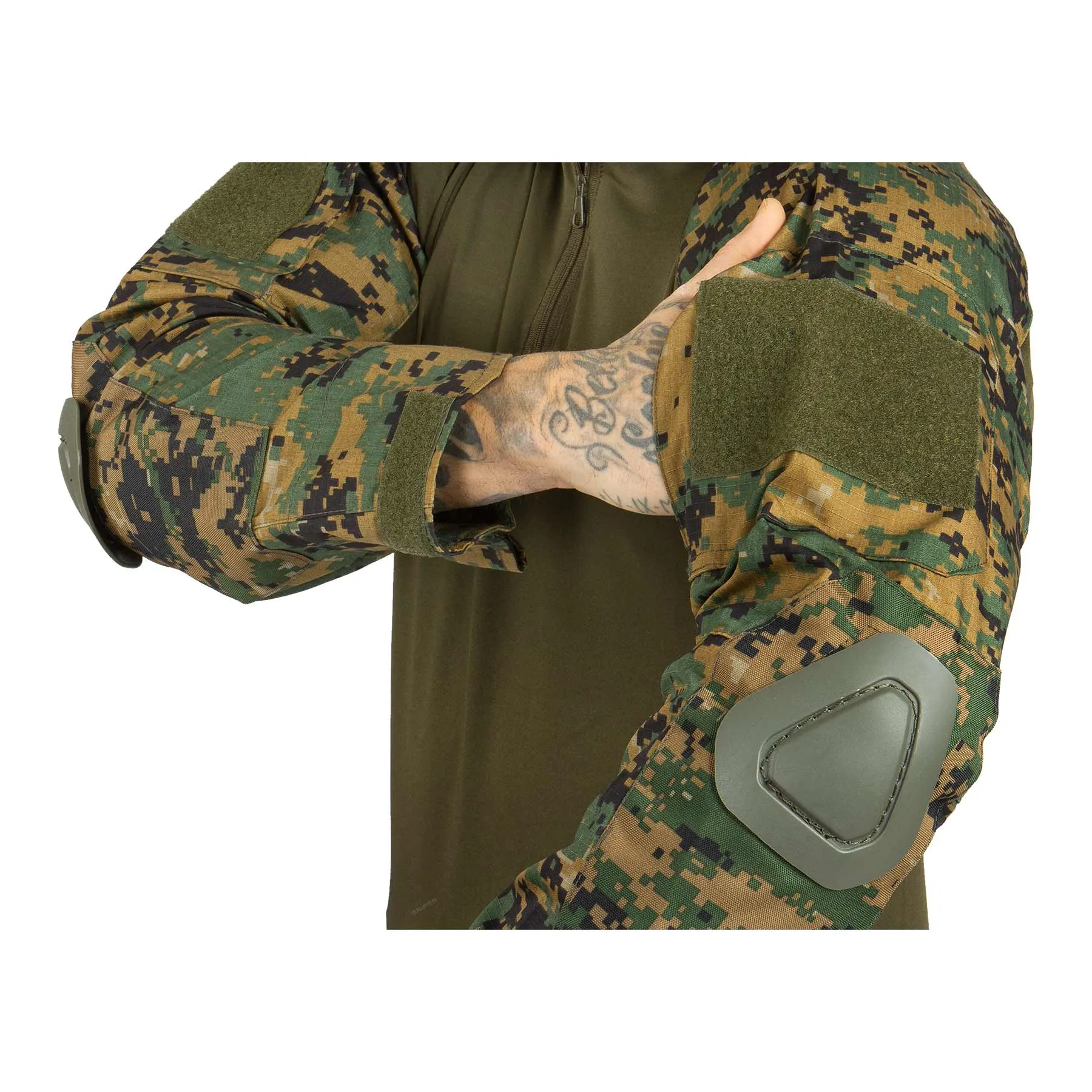Warrior Combat Shirt mit Elbow Pads, Farbe Digital Warrior Combat Shirt mit Elbow Pads, Farbe Digital
