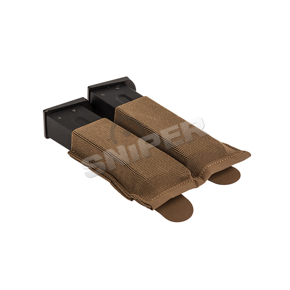 Helium Whisper Ten Speed Double Pistol Pouch, Coyo