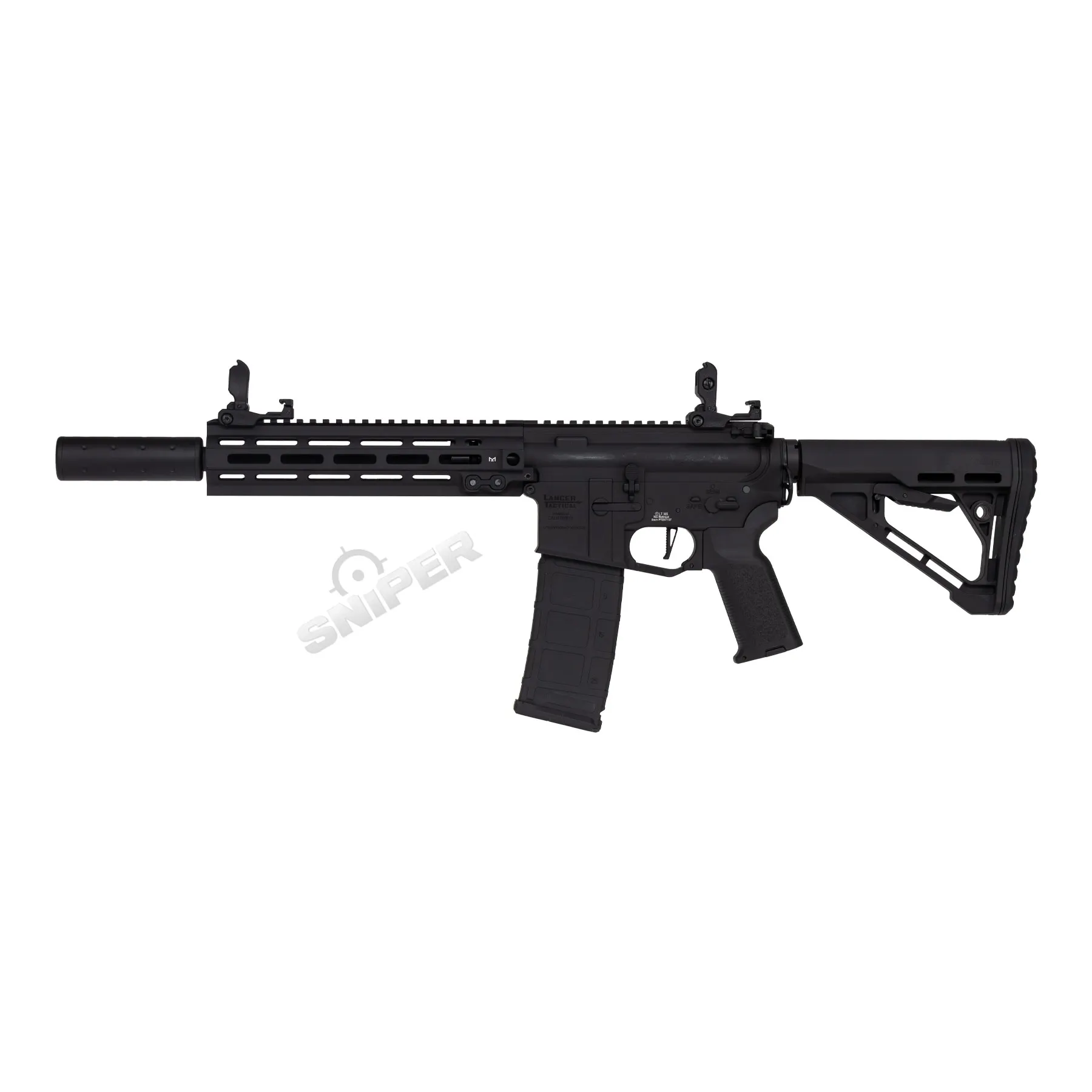 Einsteiger Set #3 - Lancer Blazer Gen3 10" Proline ETU (S)AEG, Black Lancer Blazer Gen3 10" Proline ETU (S)AEG, Black