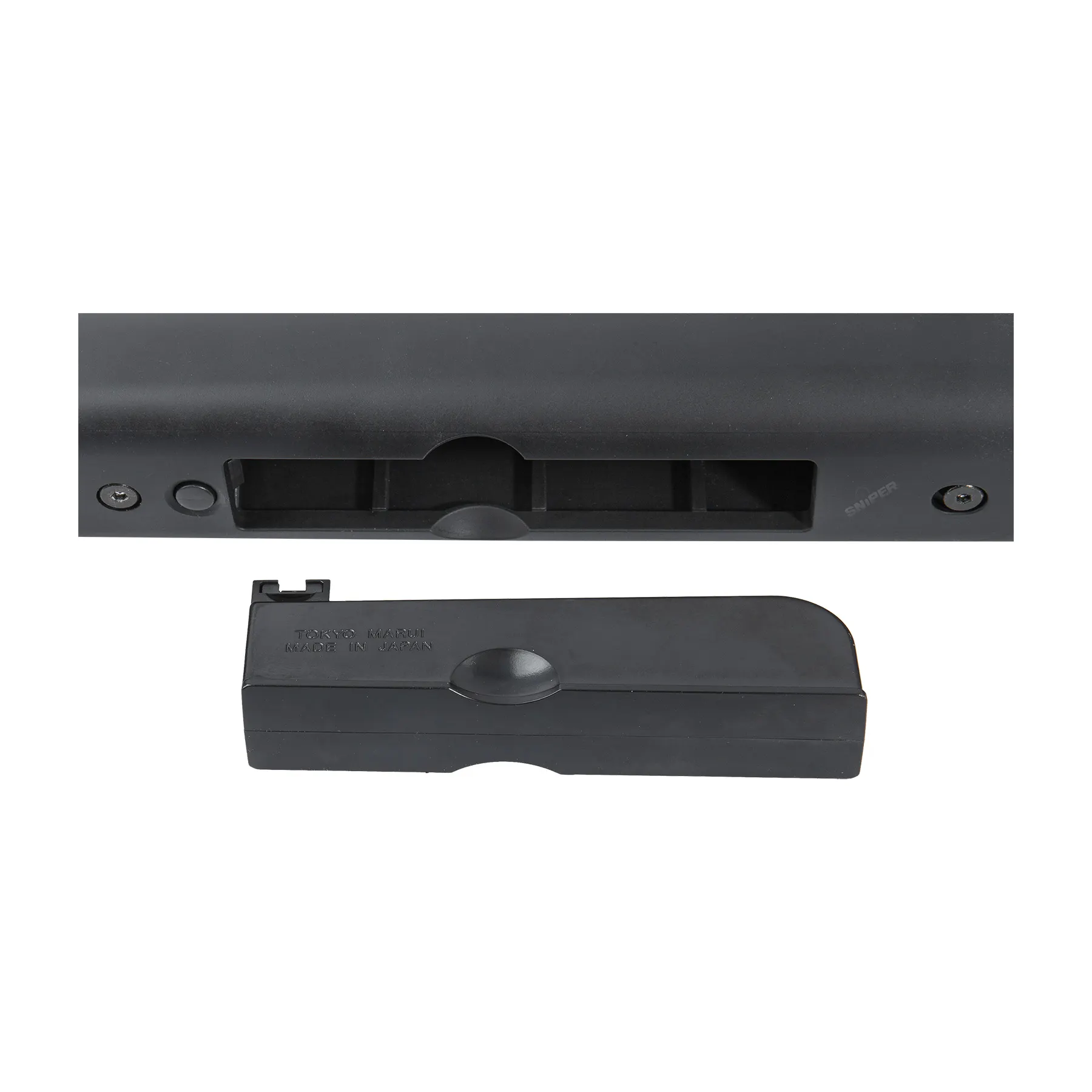 SAC x Wolverine VSR-10 Custom HPA Sniper Rifle, Black