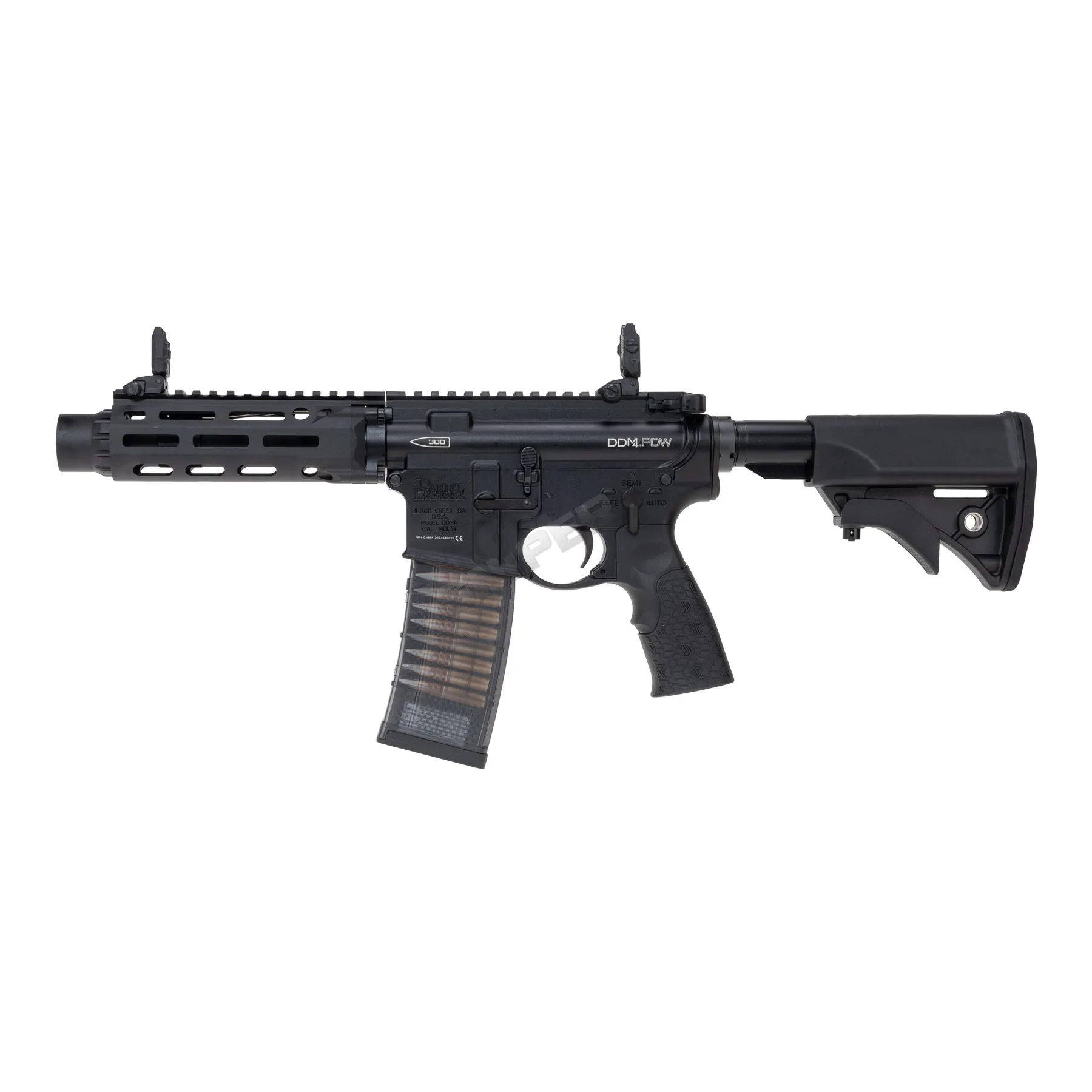 EMG x Daniel Defense DDM4 PDW SBR GBB, Black